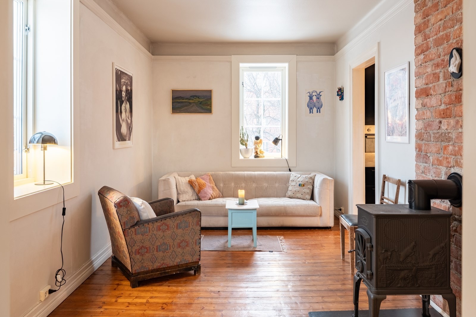 Velkommen til Ulstadløkkveien 32 - En sjarmerende og klassisk 2-roms beliggende på attraktive Lademoen. Galleribilde