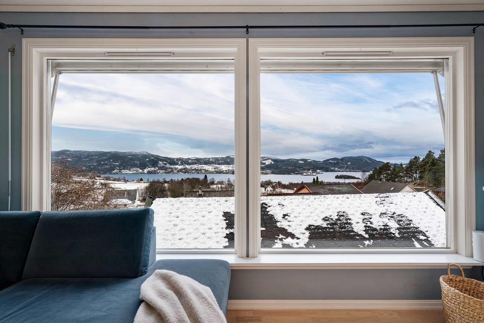 Her kan utsikten nytes fra sofakroken. Galleribilde