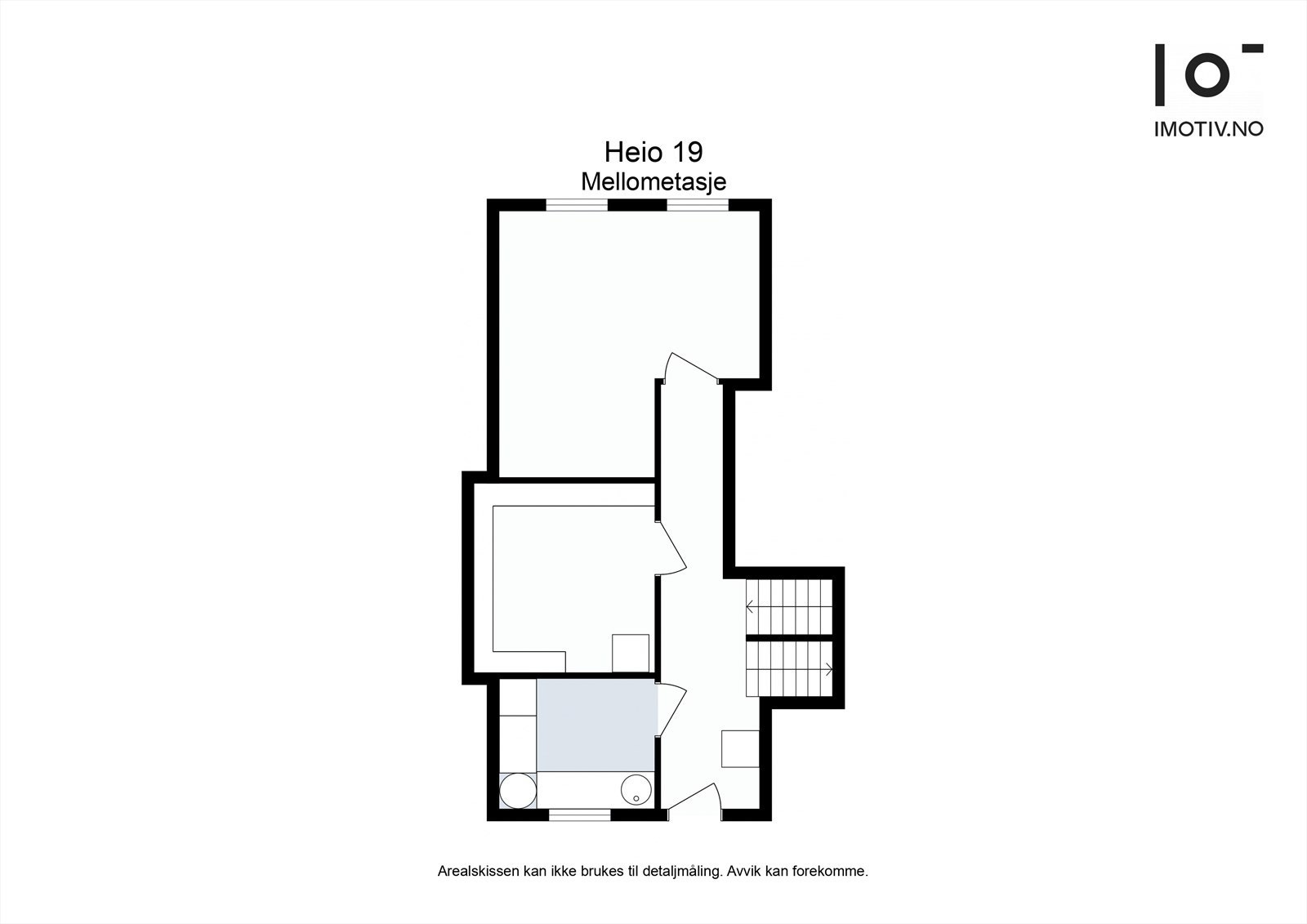 Plantegning underetasje. Galleribilde