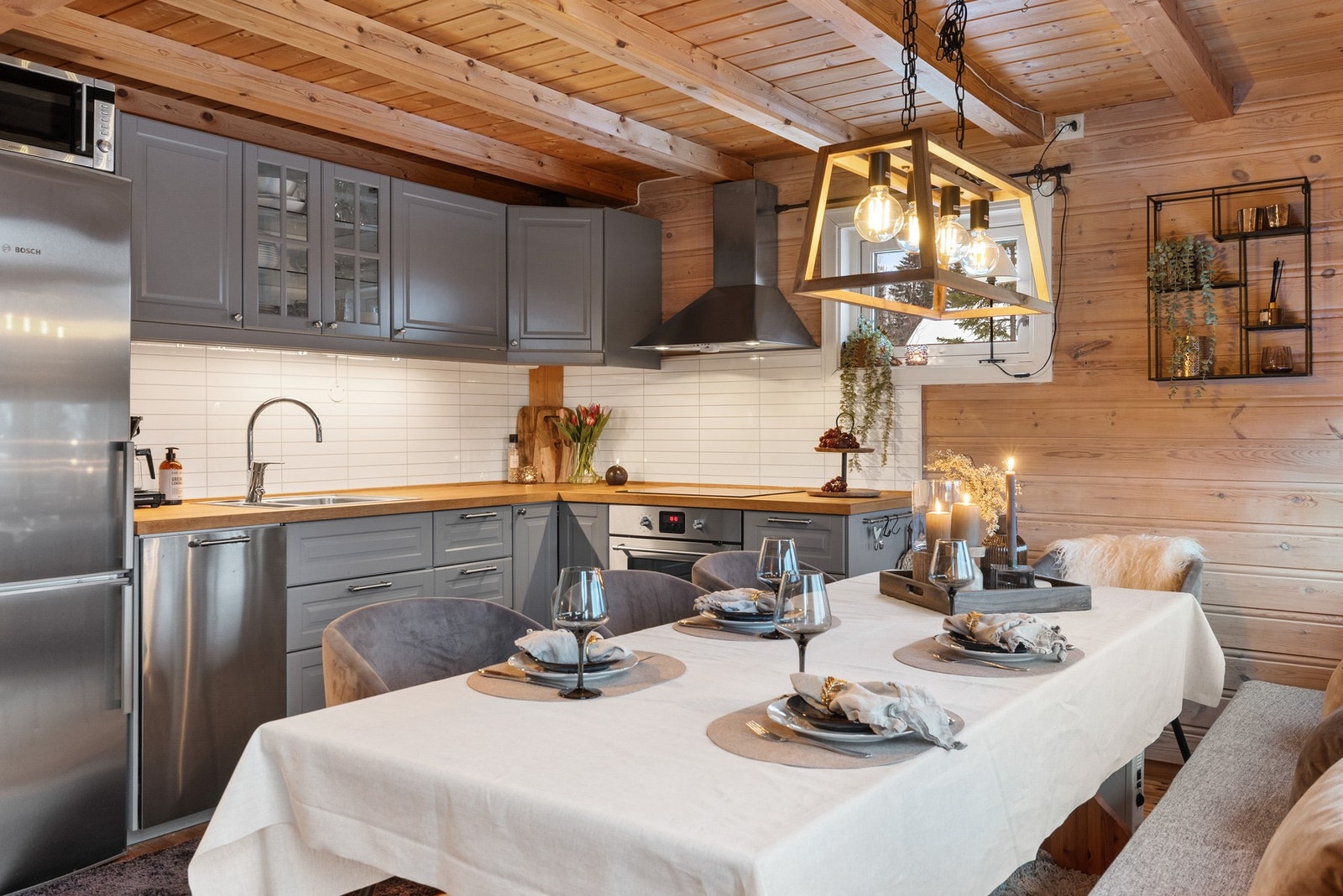 Hyttekjøkken med både stil og funksjon Galleribilde