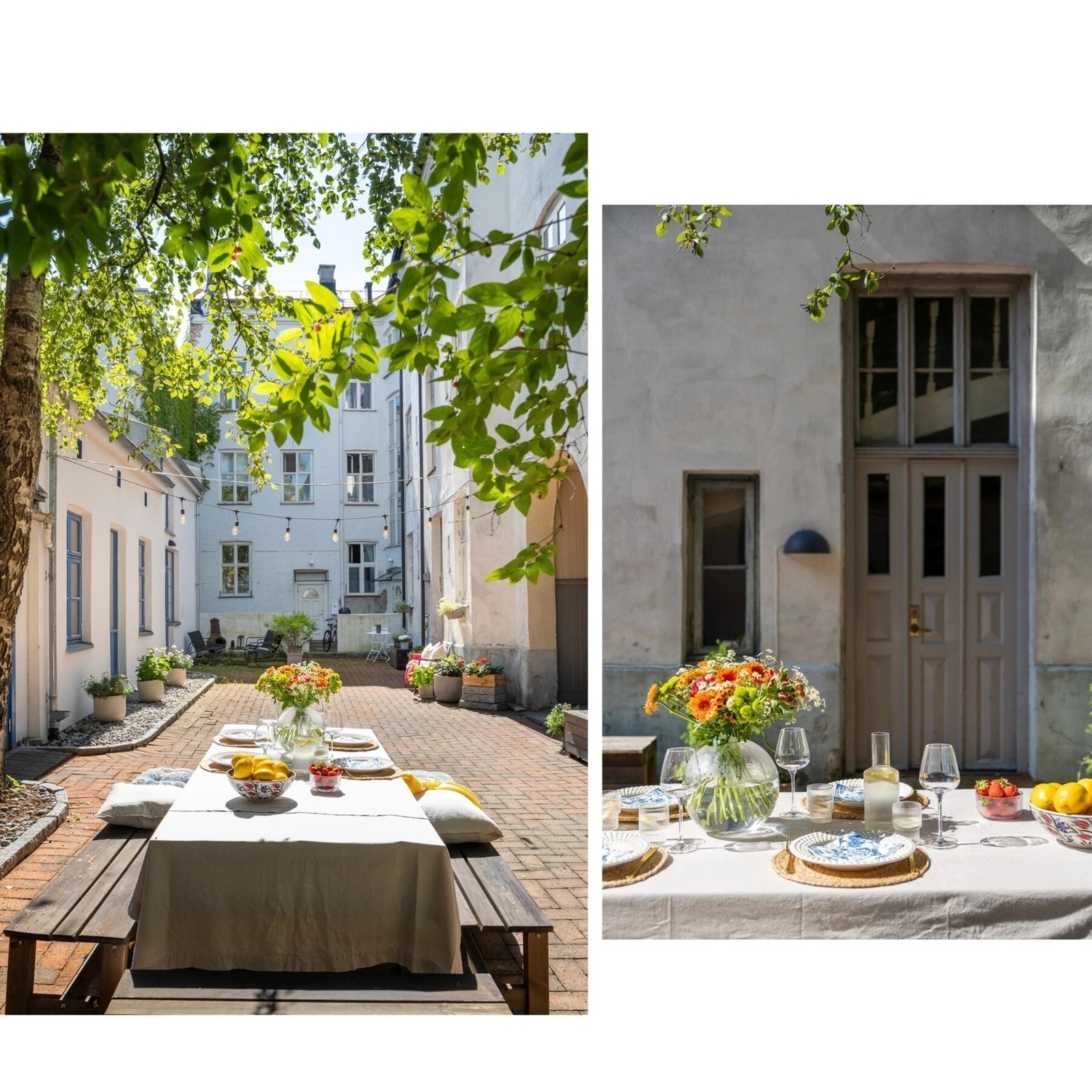 En liten "oase" midt på sentrale Majorstuen. Galleribilde