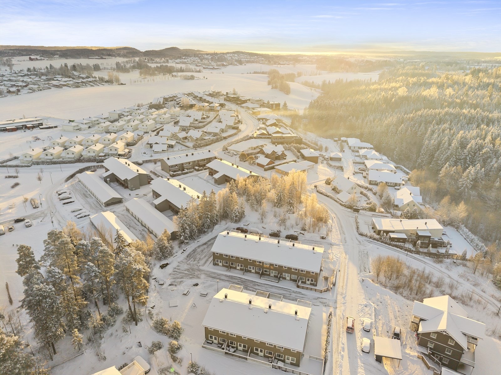 Dronefoto Galleribilde