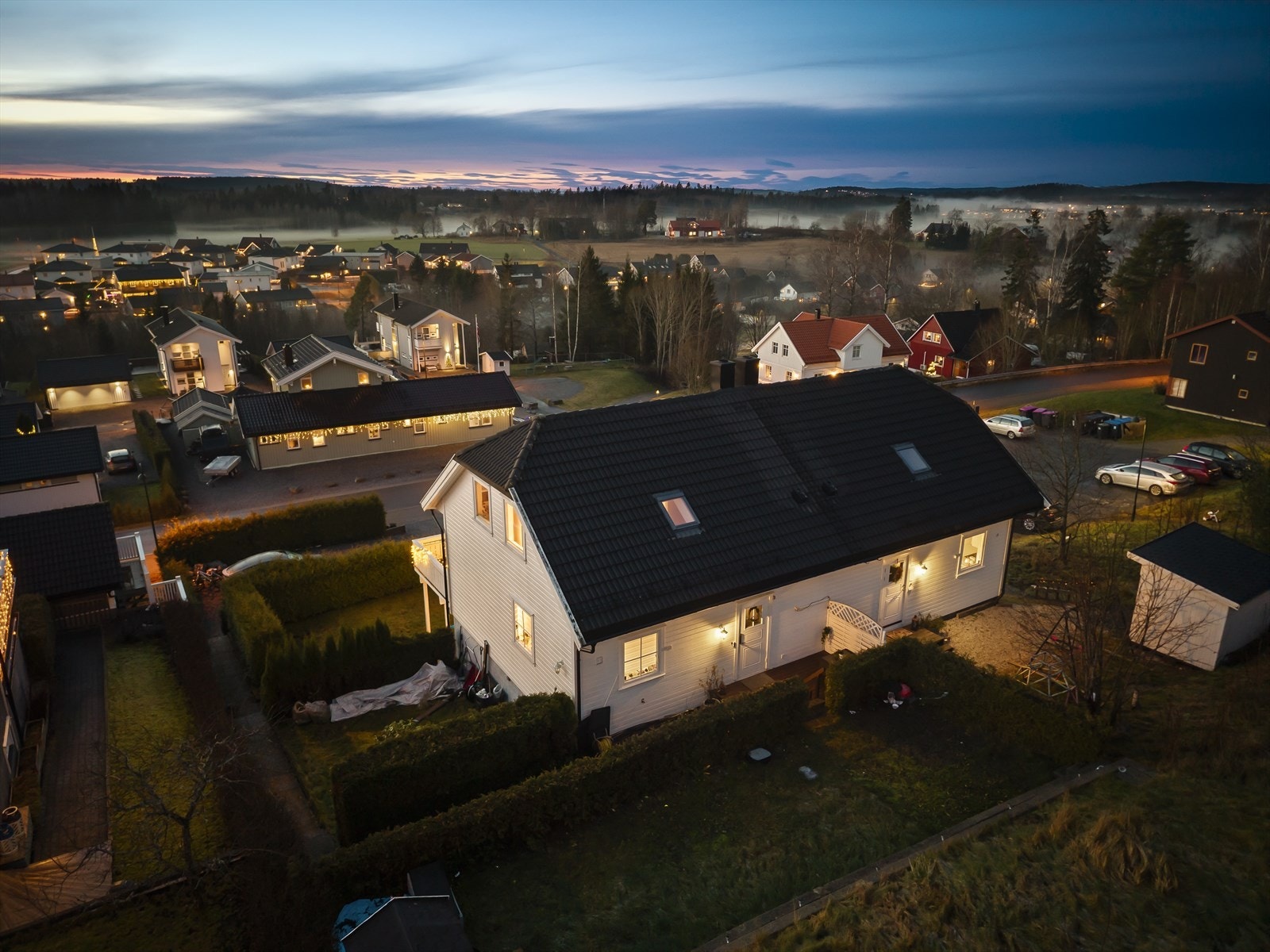 Dronefoto Galleribilde