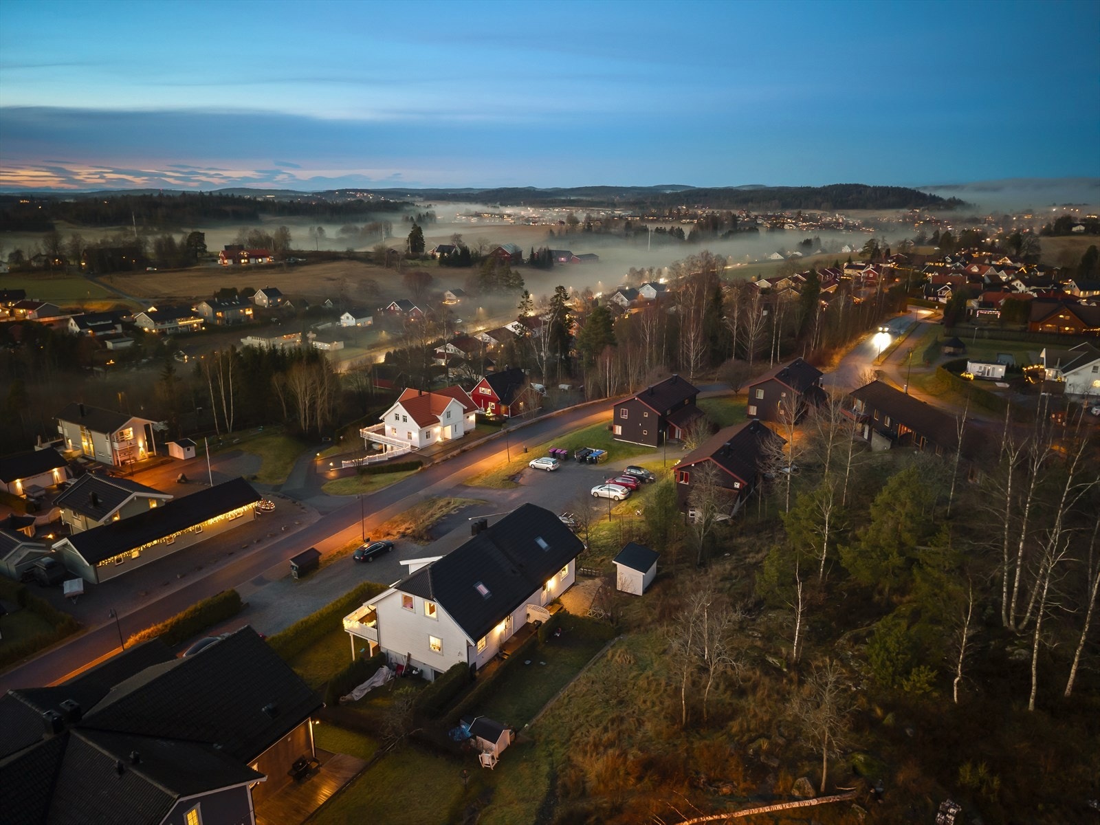 Dronefoto Galleribilde