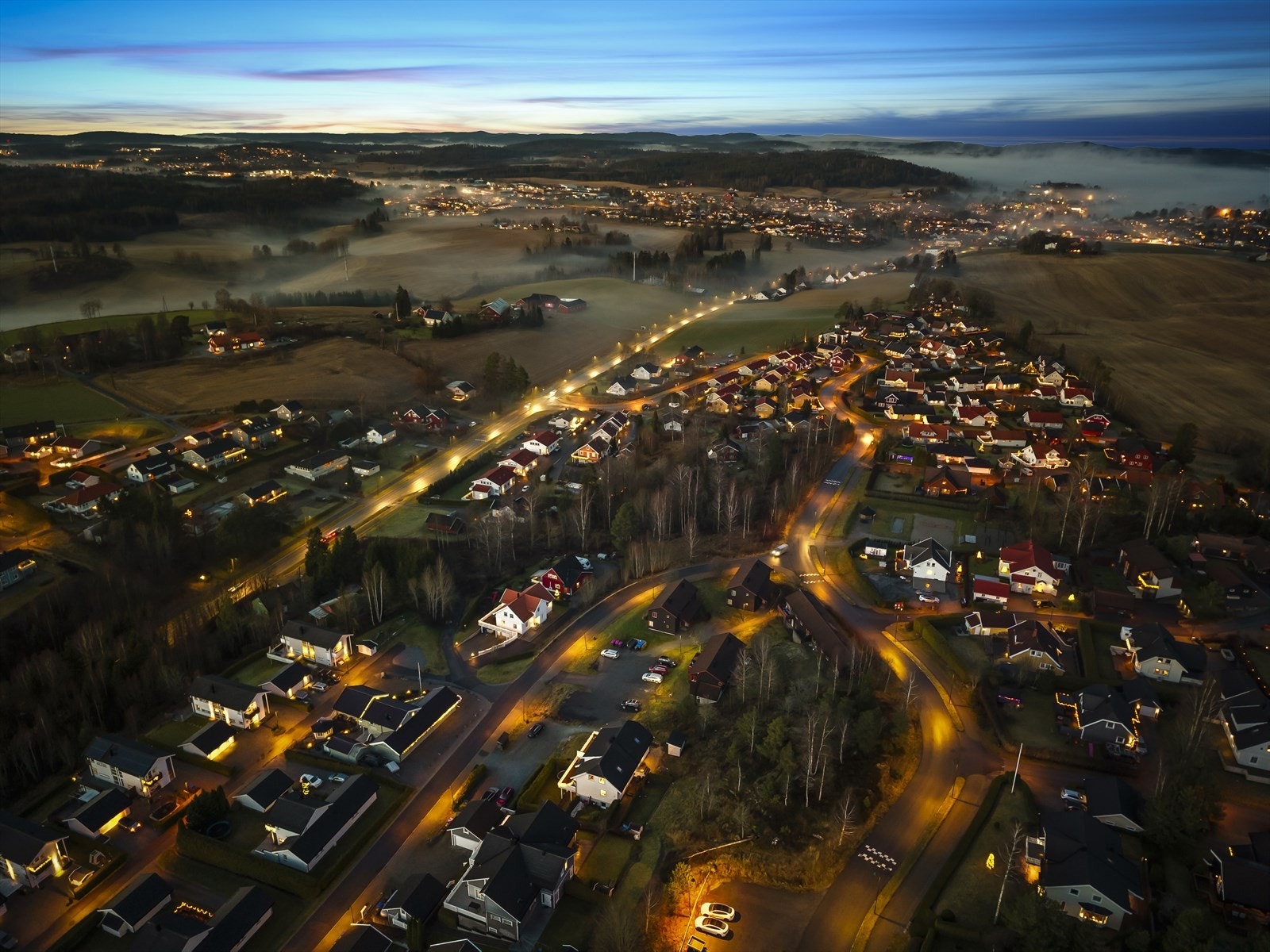 Dronefoto Galleribilde