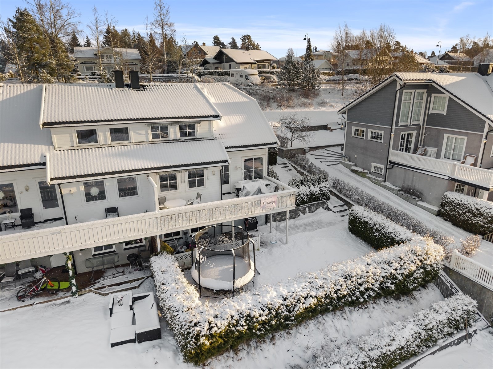 Dronefoto Galleribilde