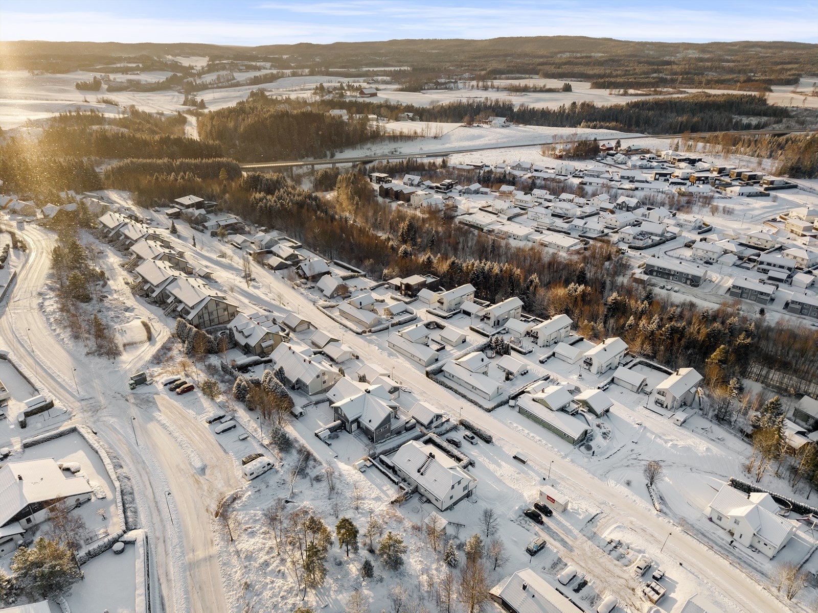 Dronefoto Galleribilde