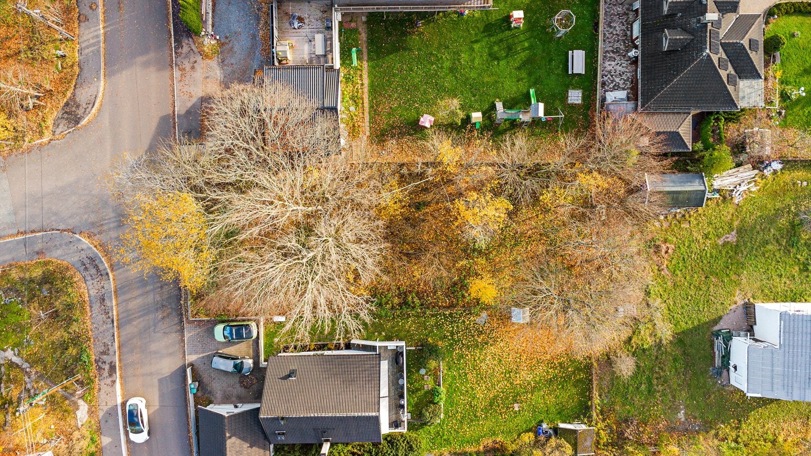 Tomten er regulert til boligformål Galleribilde