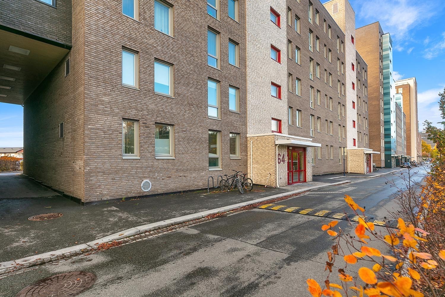 Inngangspartiet til bygningen Galleribilde