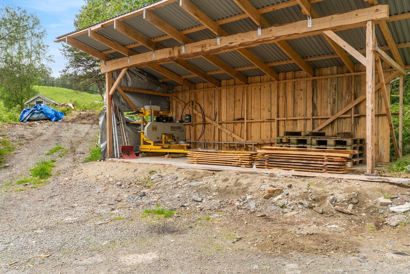 Gapahuk i hagen er det ikkje alle som har! Galleribilde