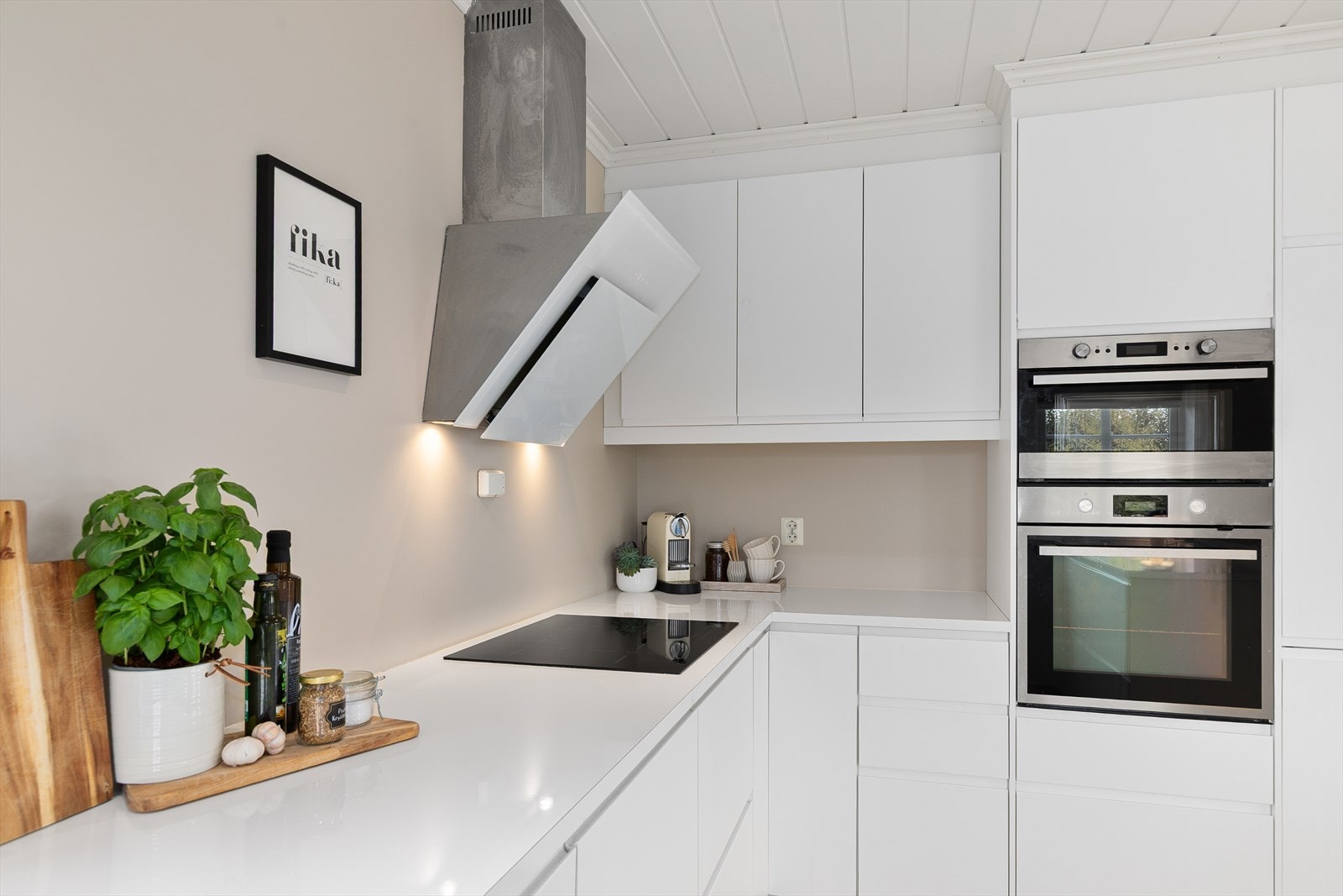 Over stekesonen er det montert mekanisk avtrekksvifte. Galleribilde