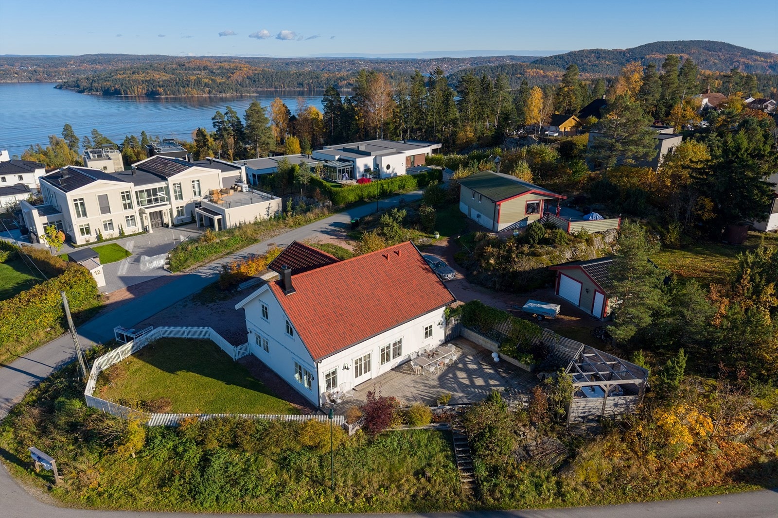 Området består hovedsakelig av etablert småhusbebyggelse med eneboliger og tomannsboliger. Galleribilde