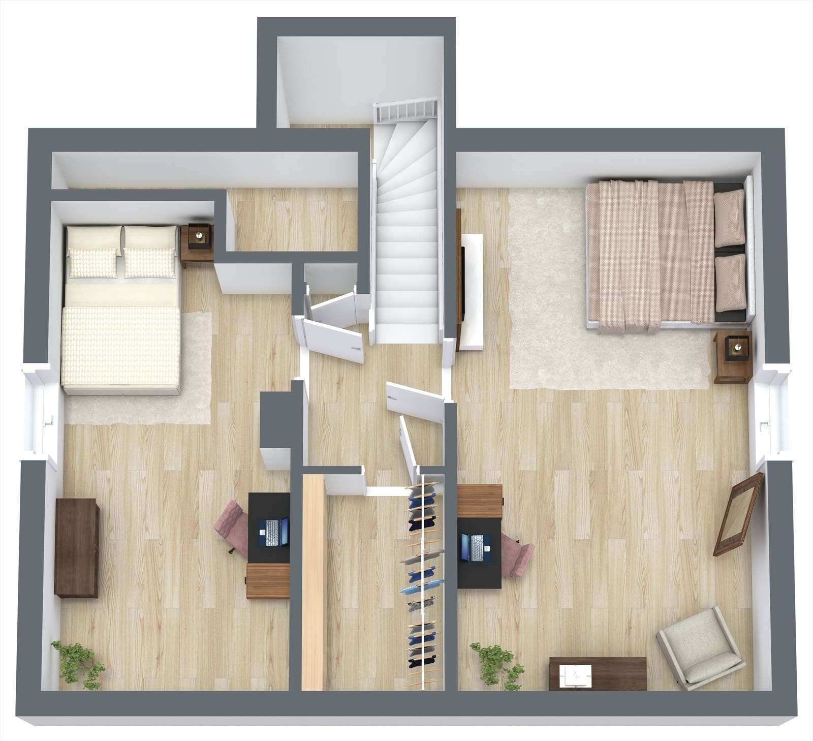 Planskisse 2. etg - avvik vil forekomme Galleribilde