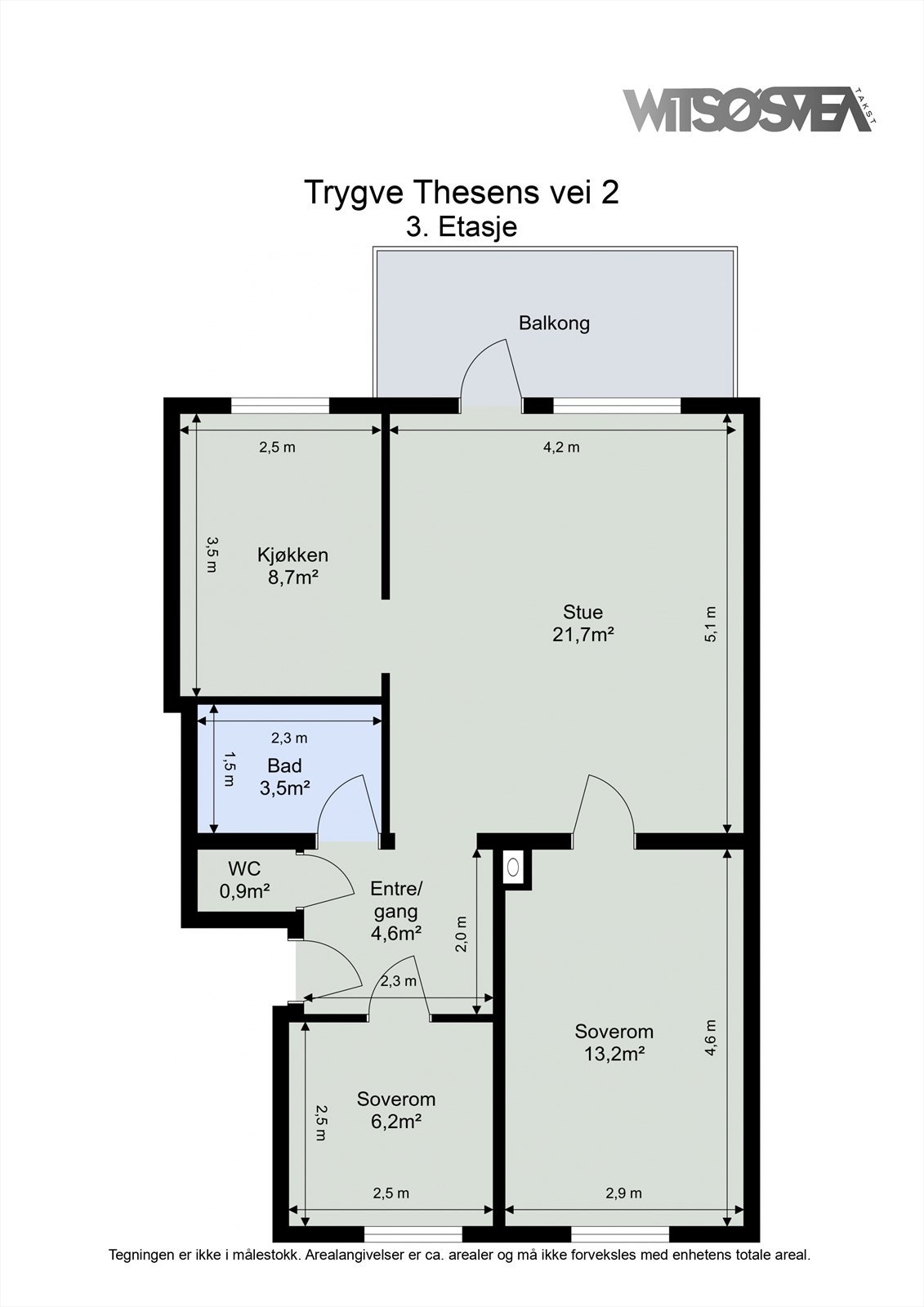 Planskisse. Galleribilde