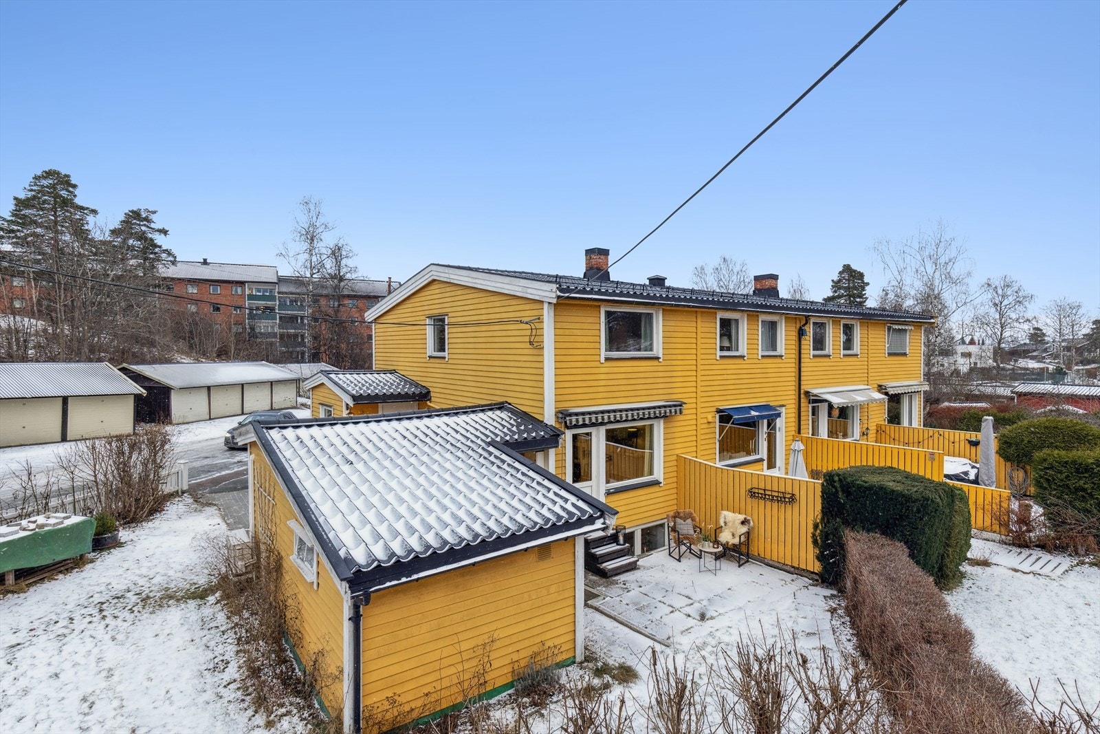 Boligen har blant annet meget gode utearealer som kan benyttes året rundt. Galleribilde