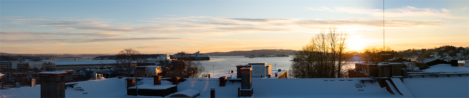 Kveldsstemning. Galleribilde