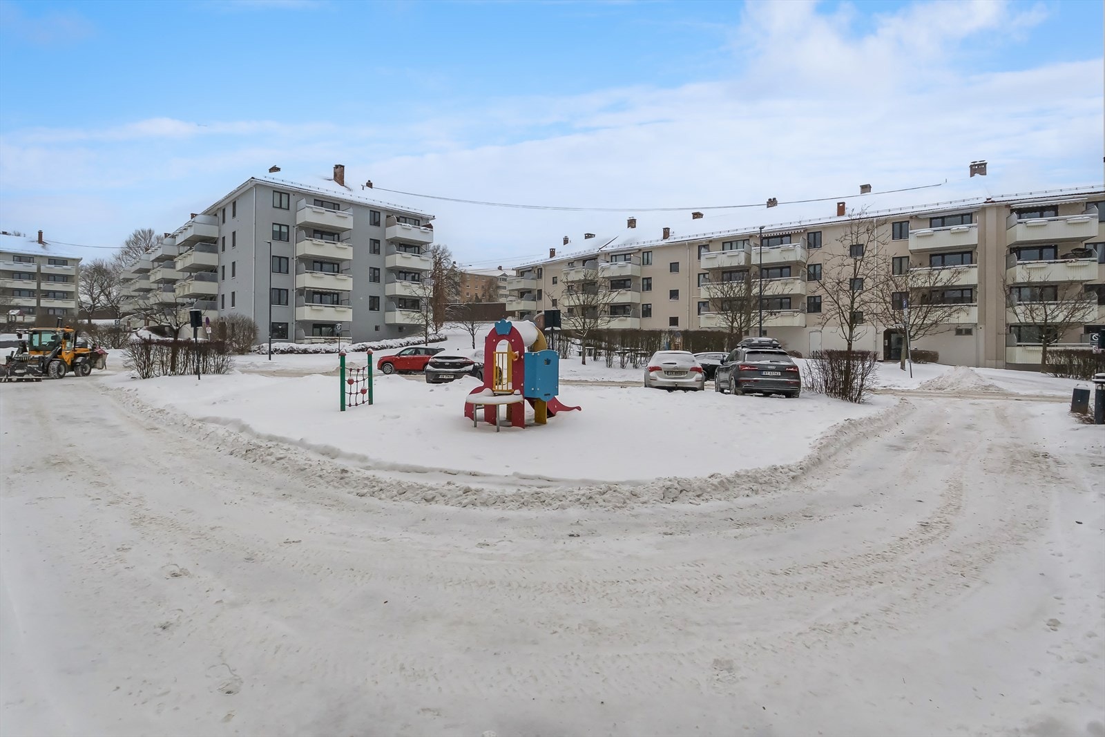 Fine fellesområder i borettslaget. Galleribilde