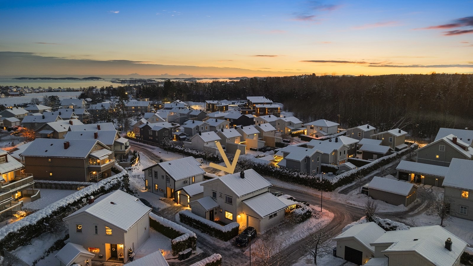 Nordvik v/Caroline Wivestad ønsker velkommen til Brekkemyra 1! Foto: A7 Media Galleribilde