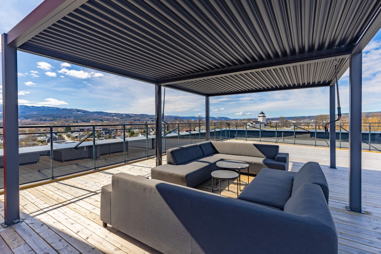 Lounge på takterrassen Galleribilde