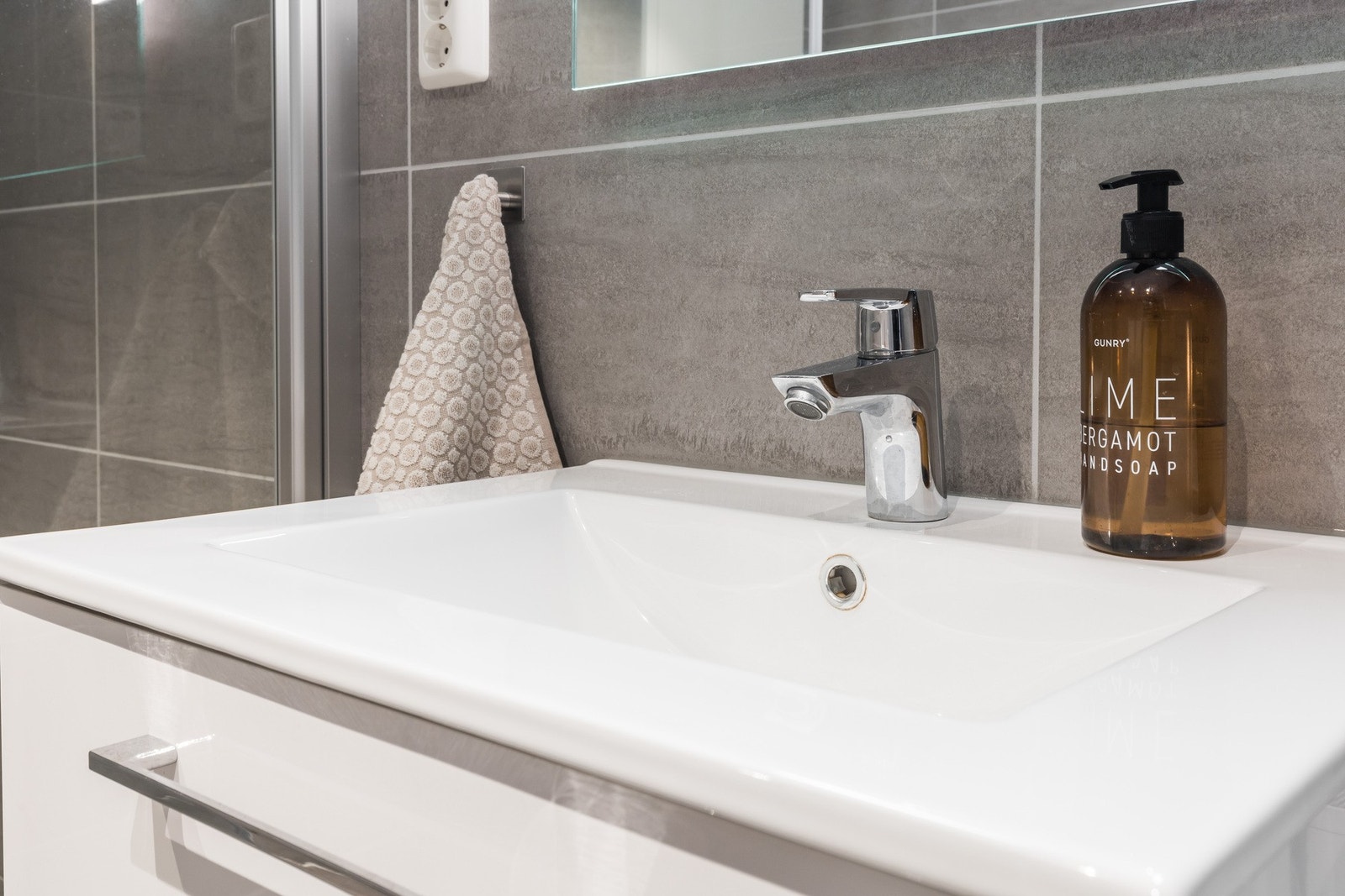 Det er varme i gulv på baderommet Galleribilde