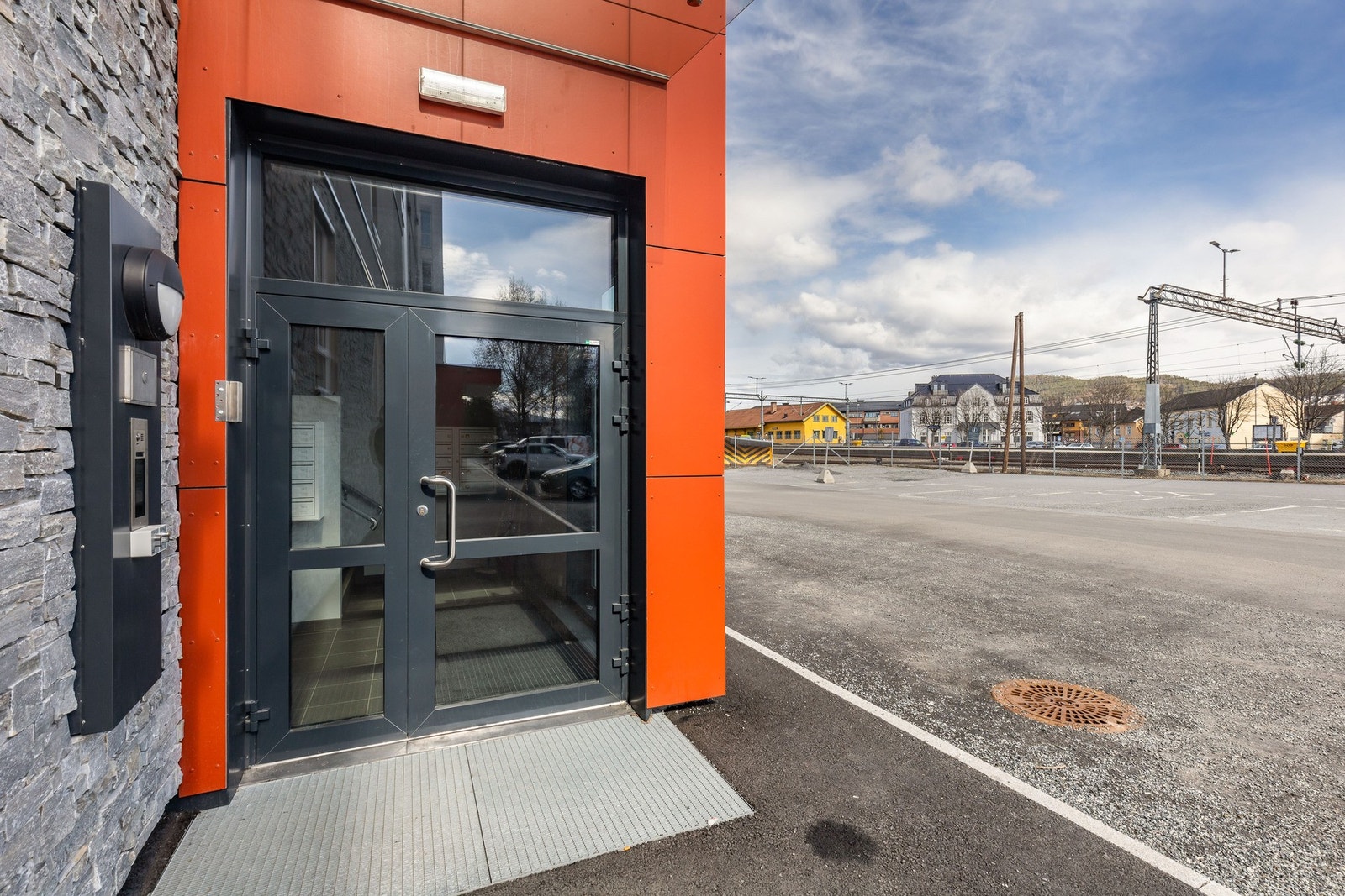 Inngangsparti Galleribilde