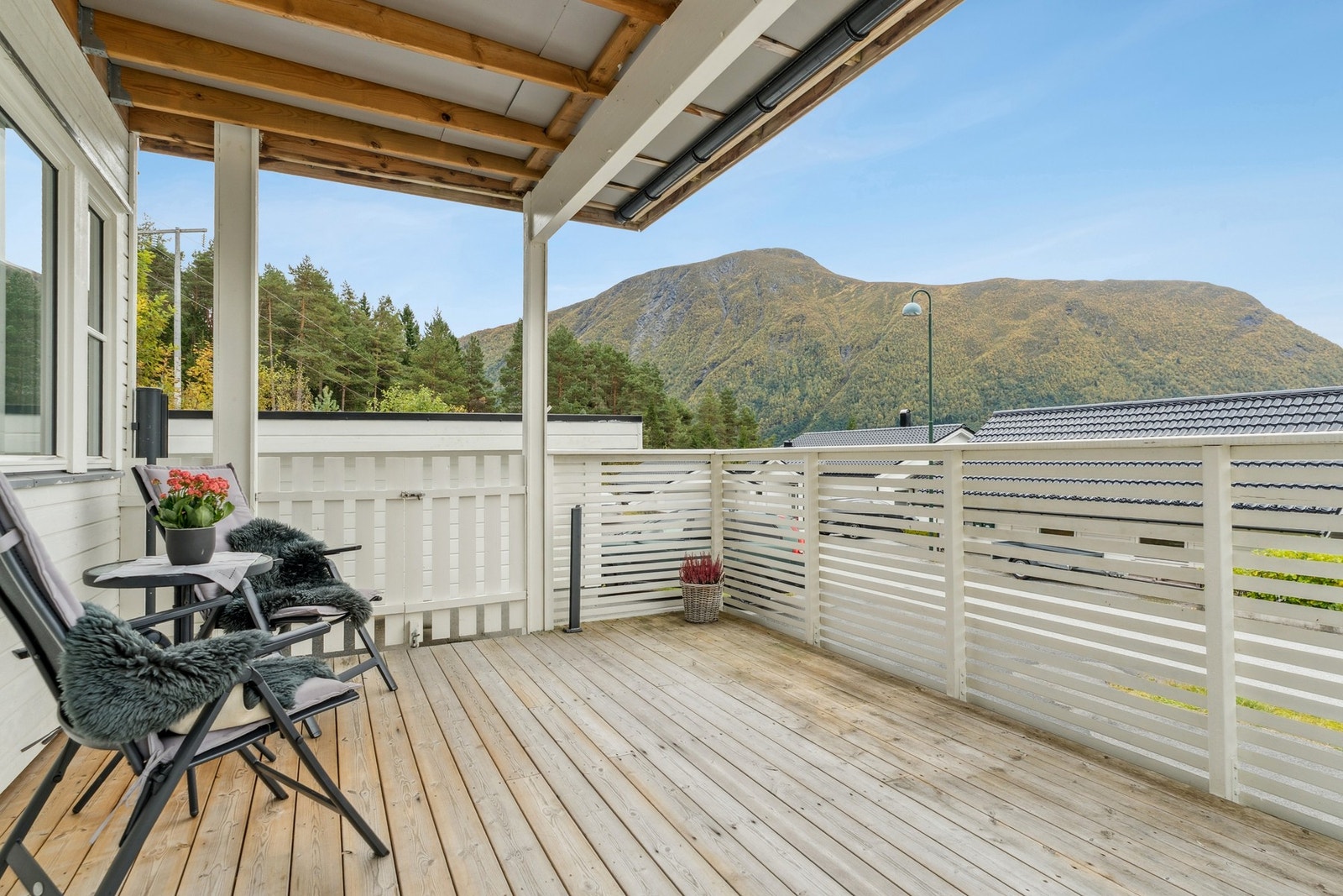 En uteplass som mange har på ønskelisten. Galleribilde