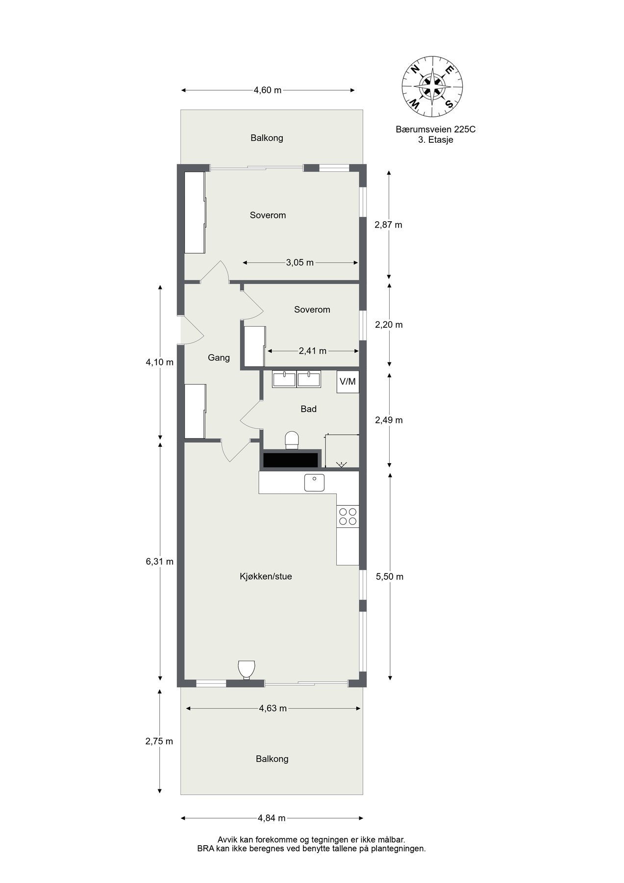 Plantegning. Galleribilde