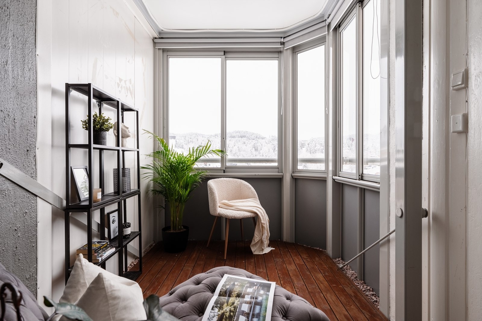 Boligen ligger i byggets 7. etasje med heisadkomst. Galleribilde