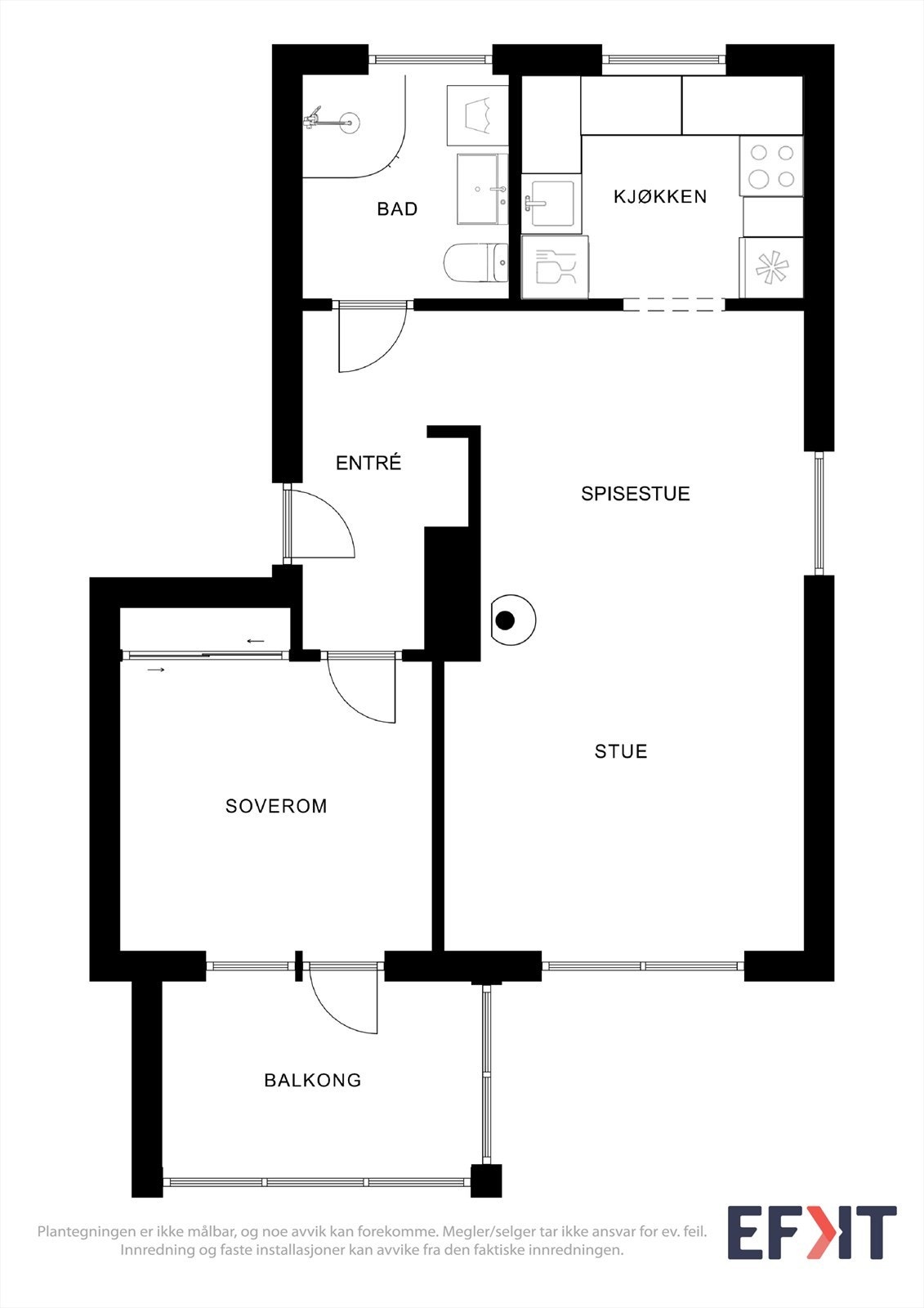 Plantegning. Galleribilde