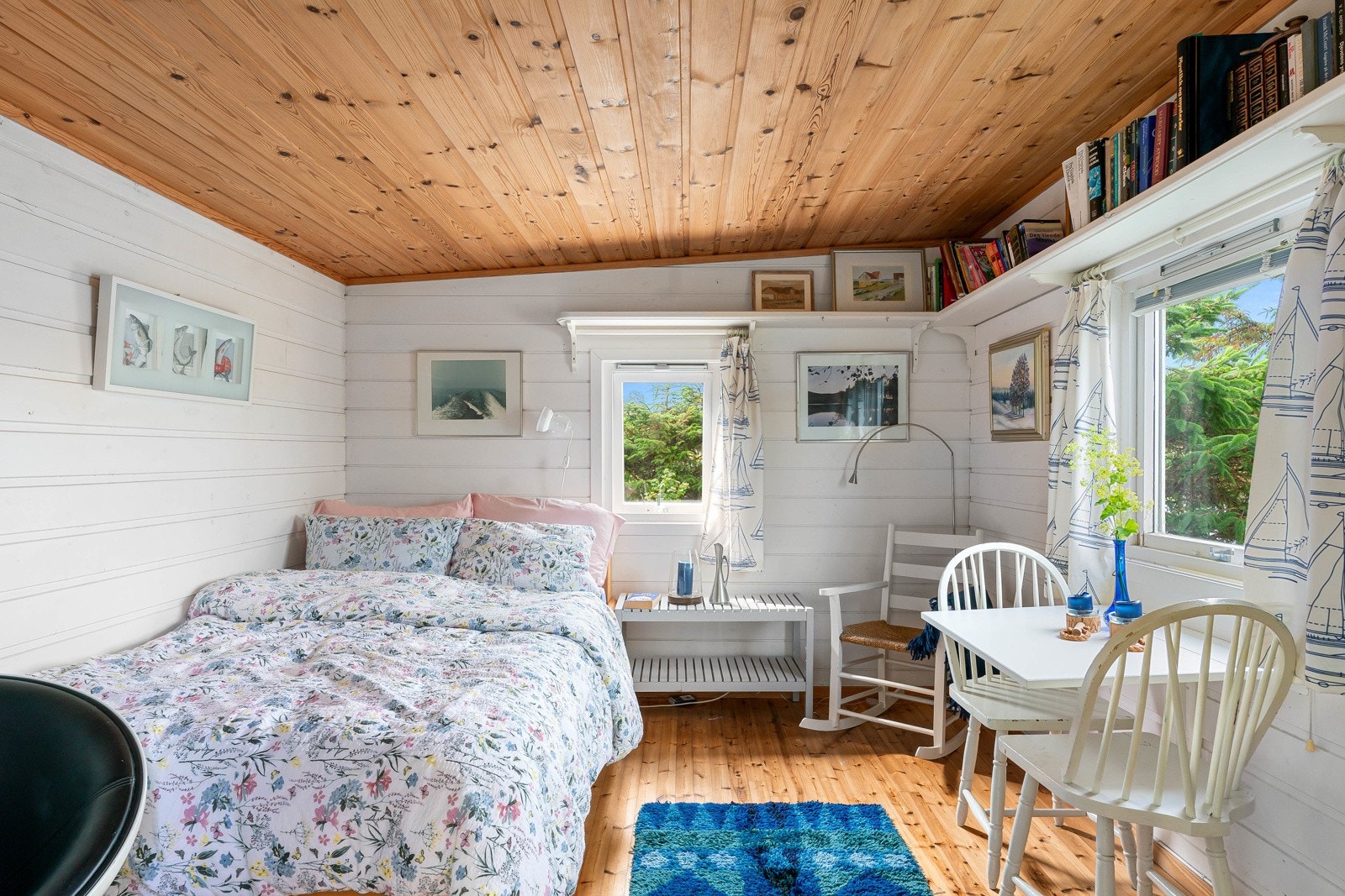 Annekset kan brukes som et ekstra soverom eller egen sone for de små, alt etter behov. Galleribilde