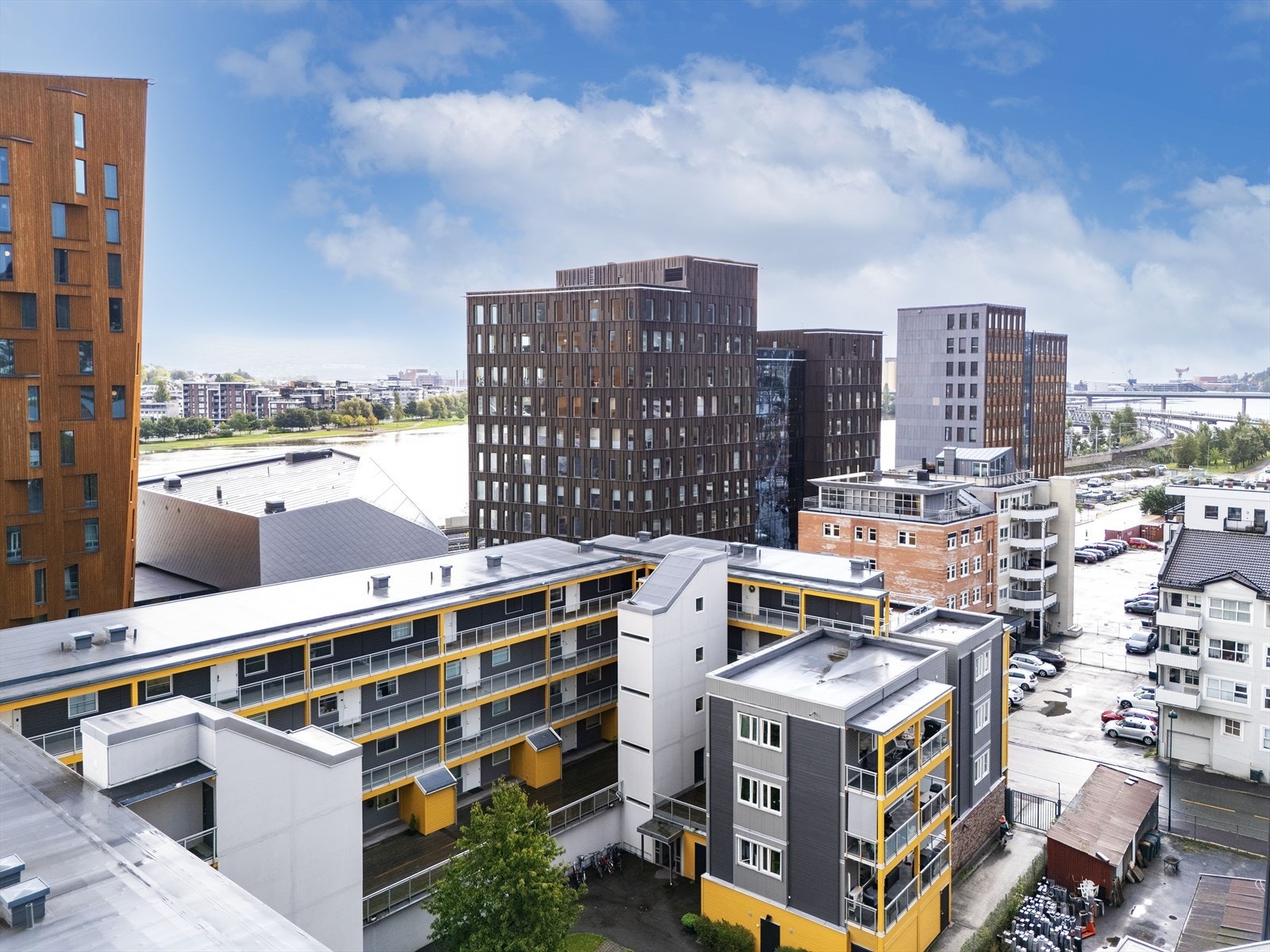 Utsikt mot nærområdet. Galleribilde