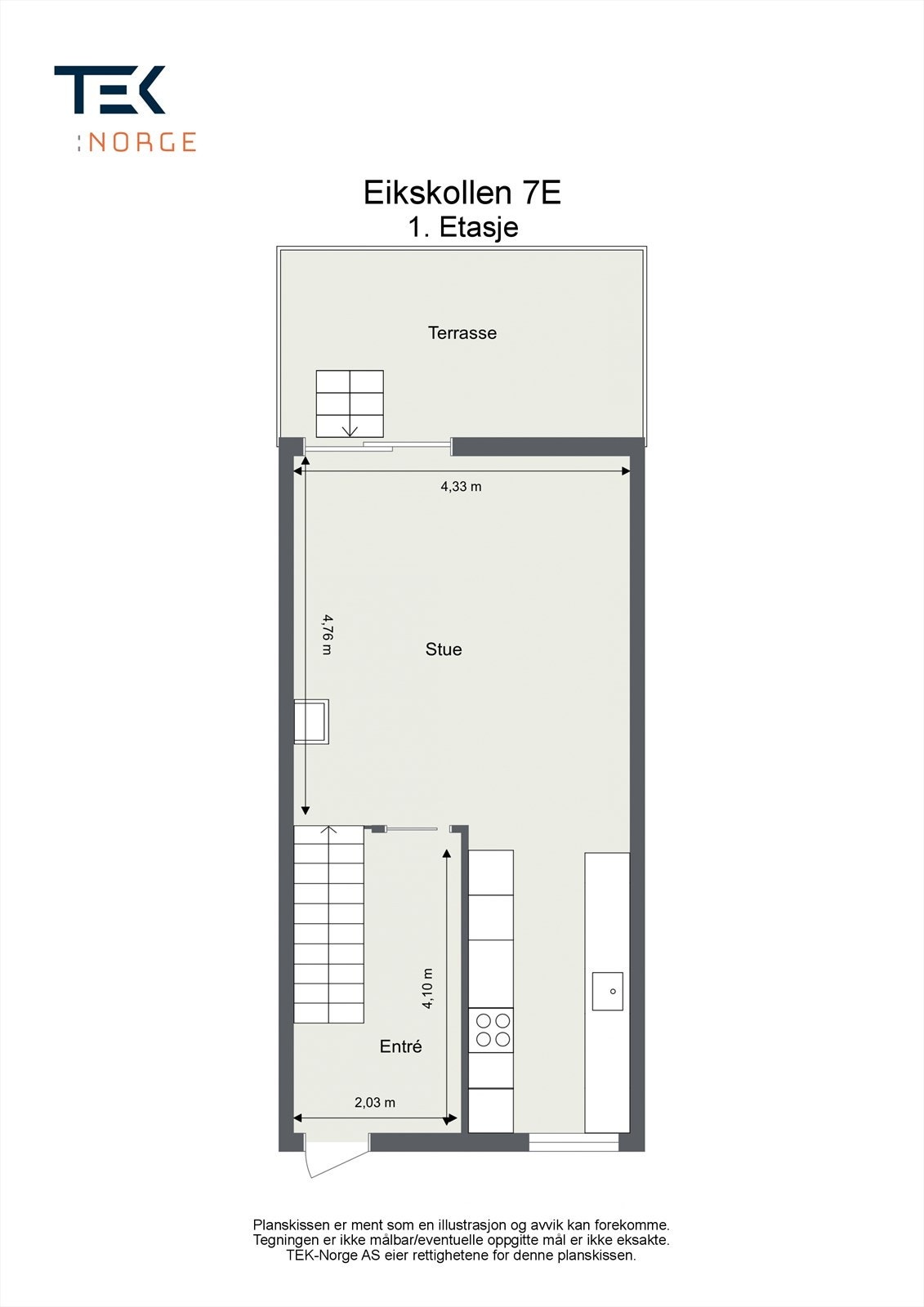 Plantegning 1. etasje. Galleribilde