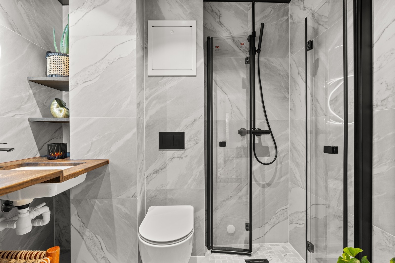 Stilrent bad i moderne utførelse. Galleribilde