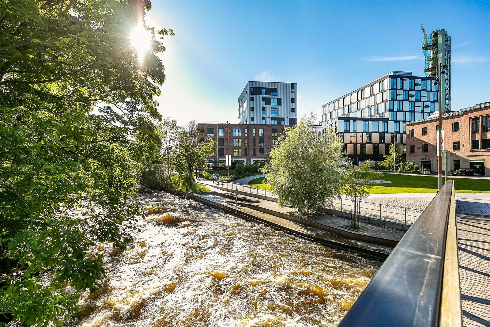 Den nye bydelen Verket. Galleribilde