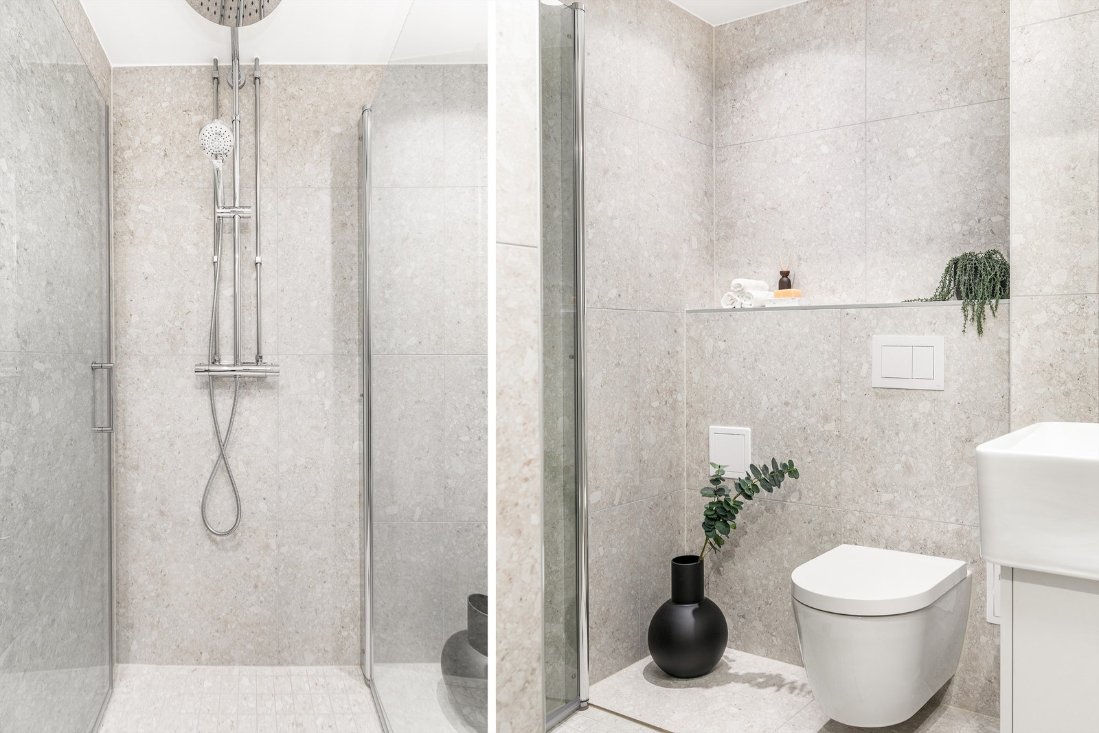 Badet ble i 2025 bygget opp på nytt fra bunnen av med blant annet støp av nytt gulv, nytt sluk og ny membran. I gulvet er det elektrisk varme. Galleribilde