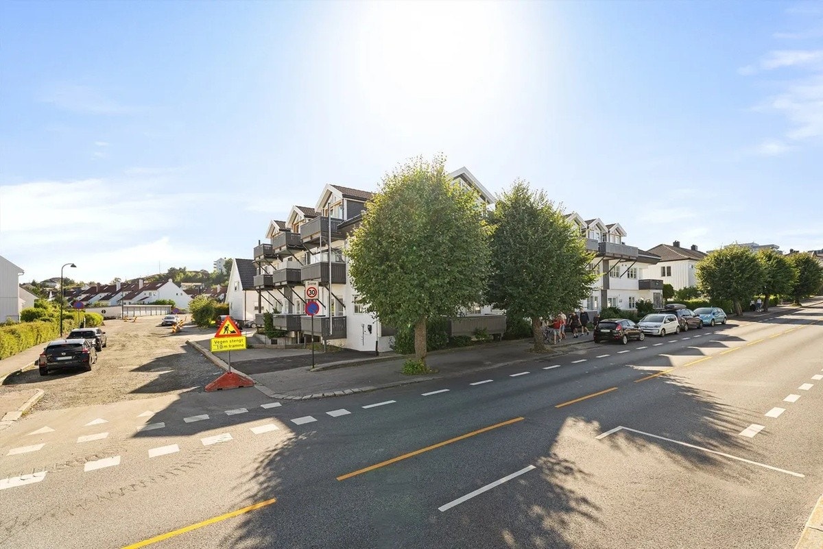 Bilde tatt fra Marviksveien Galleribilde