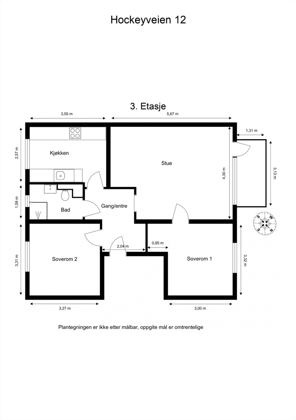 Plantegning. Galleribilde