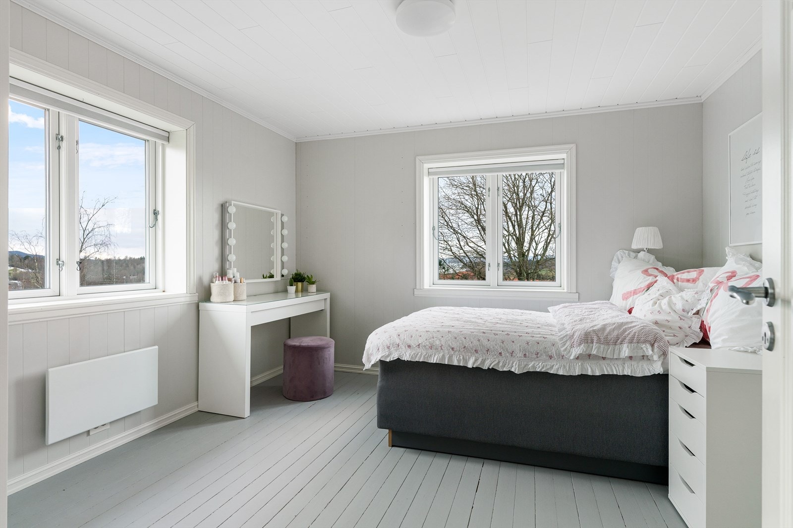 Soverom nr 2 er også av meget god størrelse Galleribilde