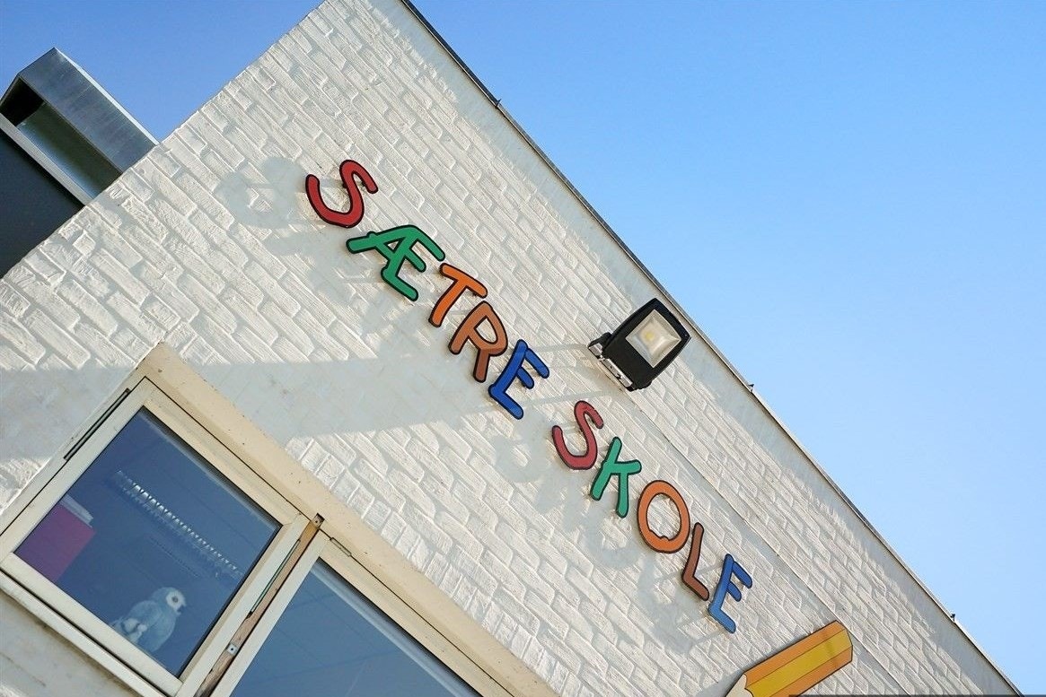 Sætre skole - Kort avstand fra boligen Galleribilde