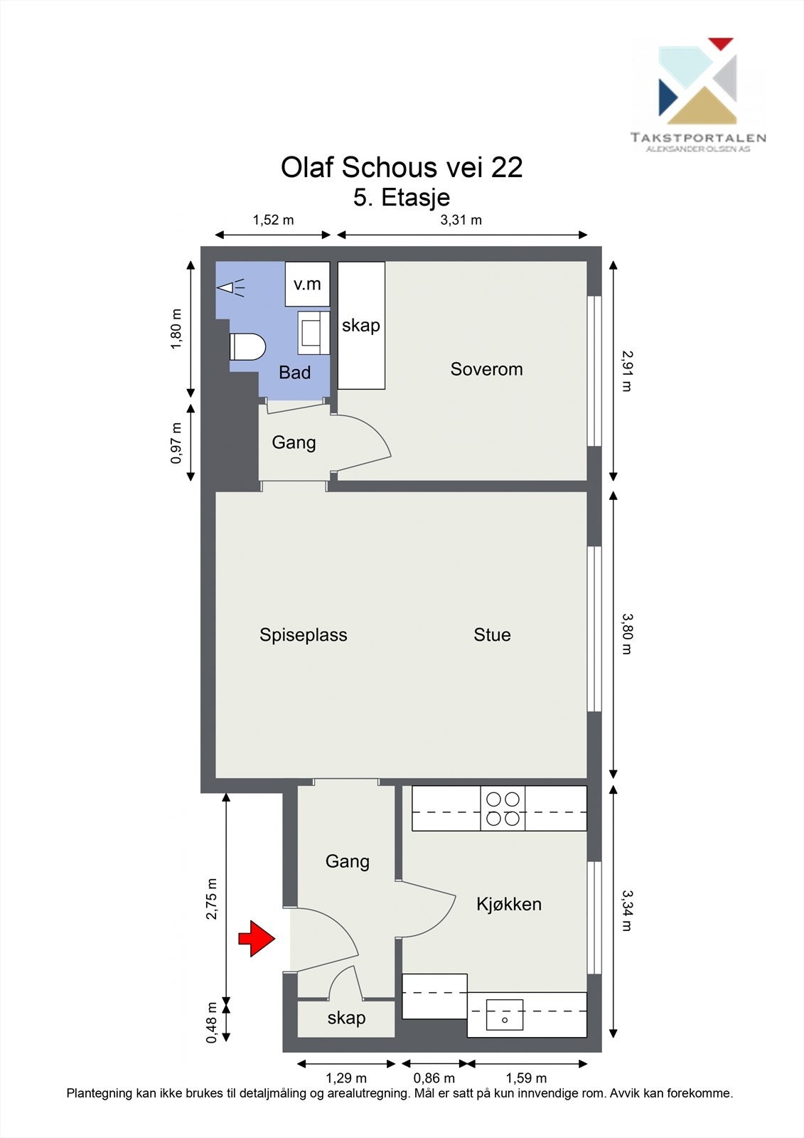 Plantegning. Galleribilde