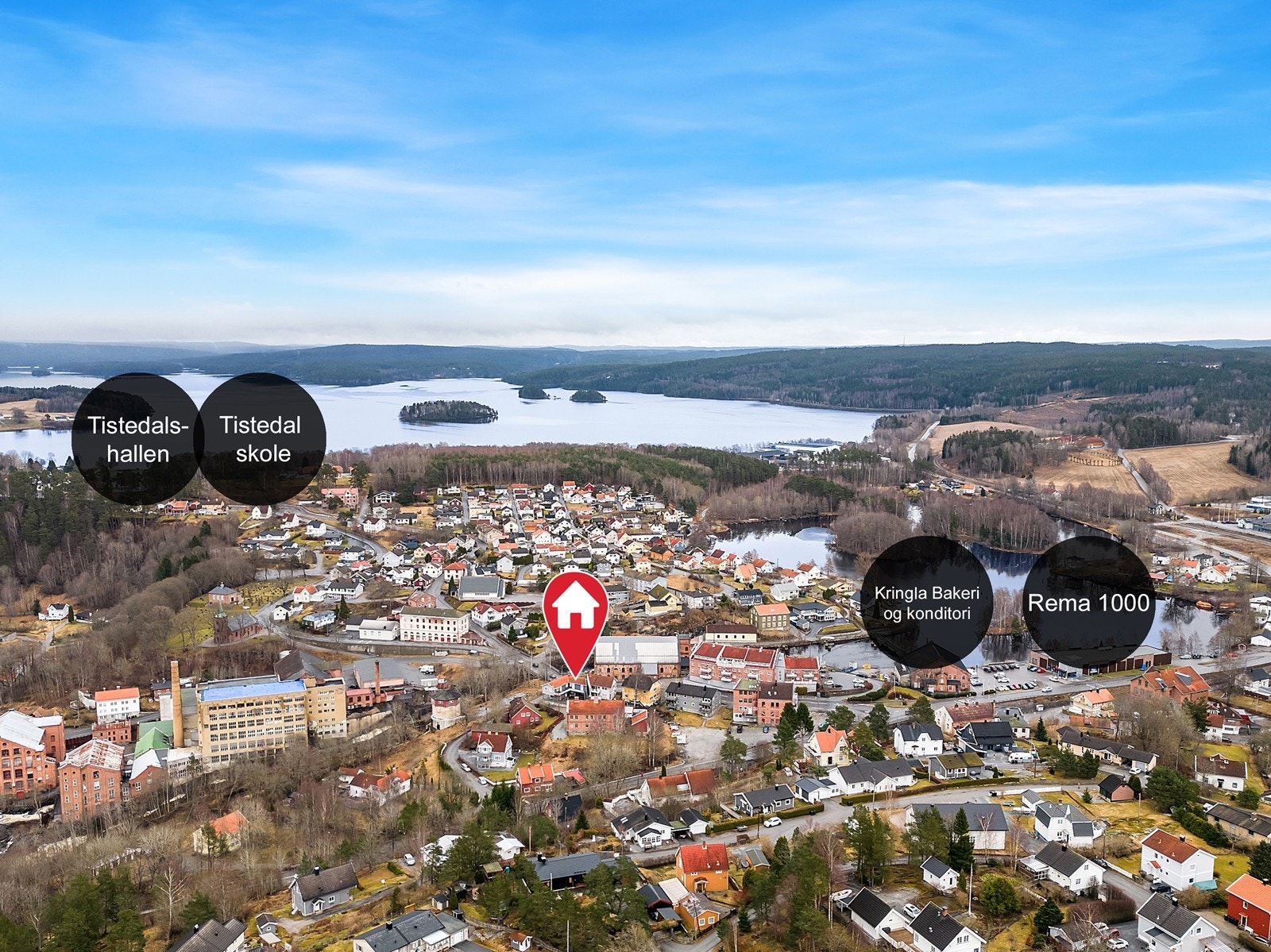 Oversiktsbilde området Galleribilde