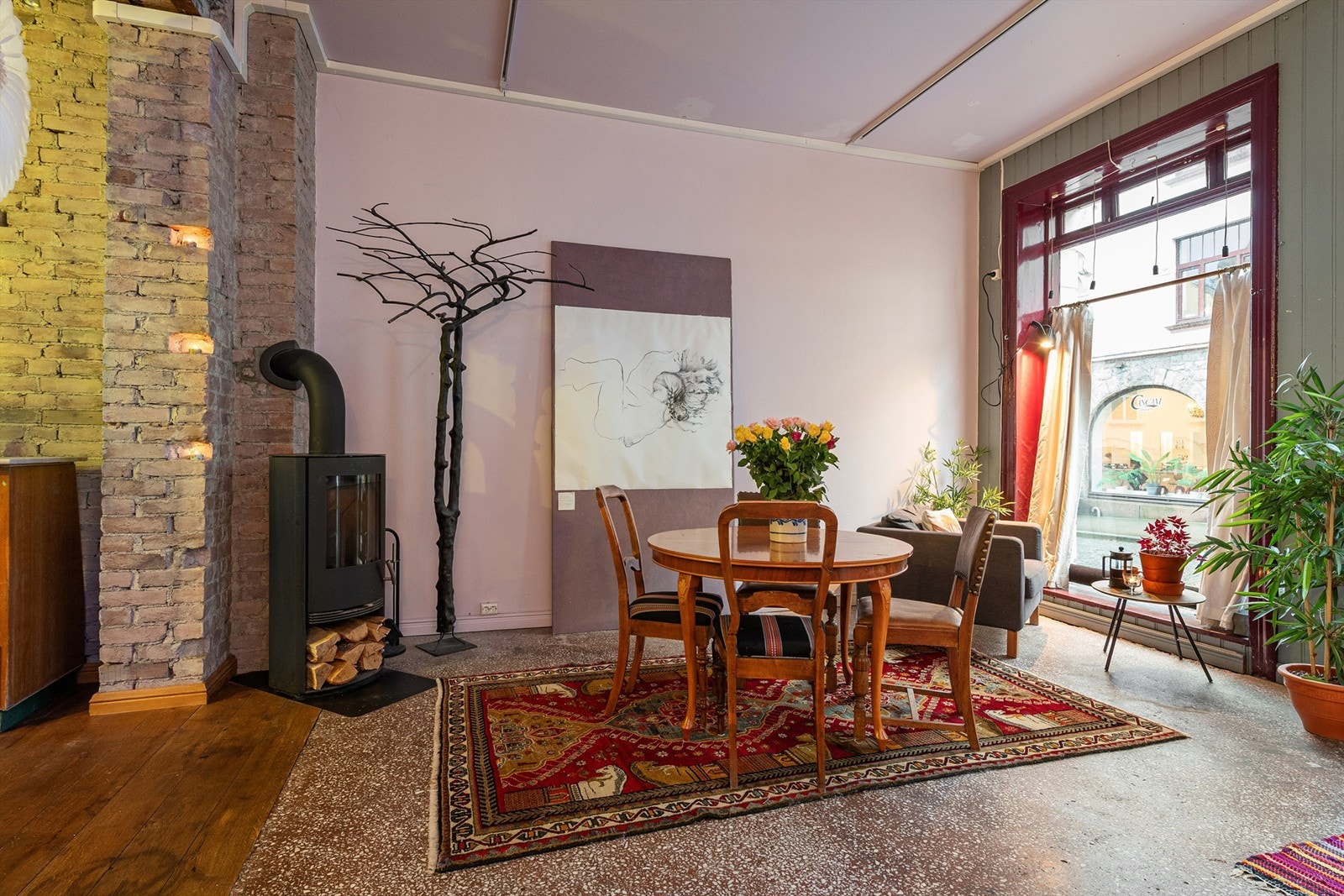 Lokalet har vært i bruk som cafedrift Galleribilde