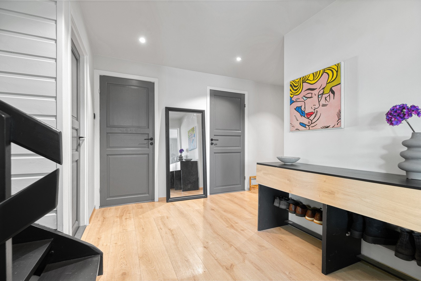 Romslig gang Galleribilde