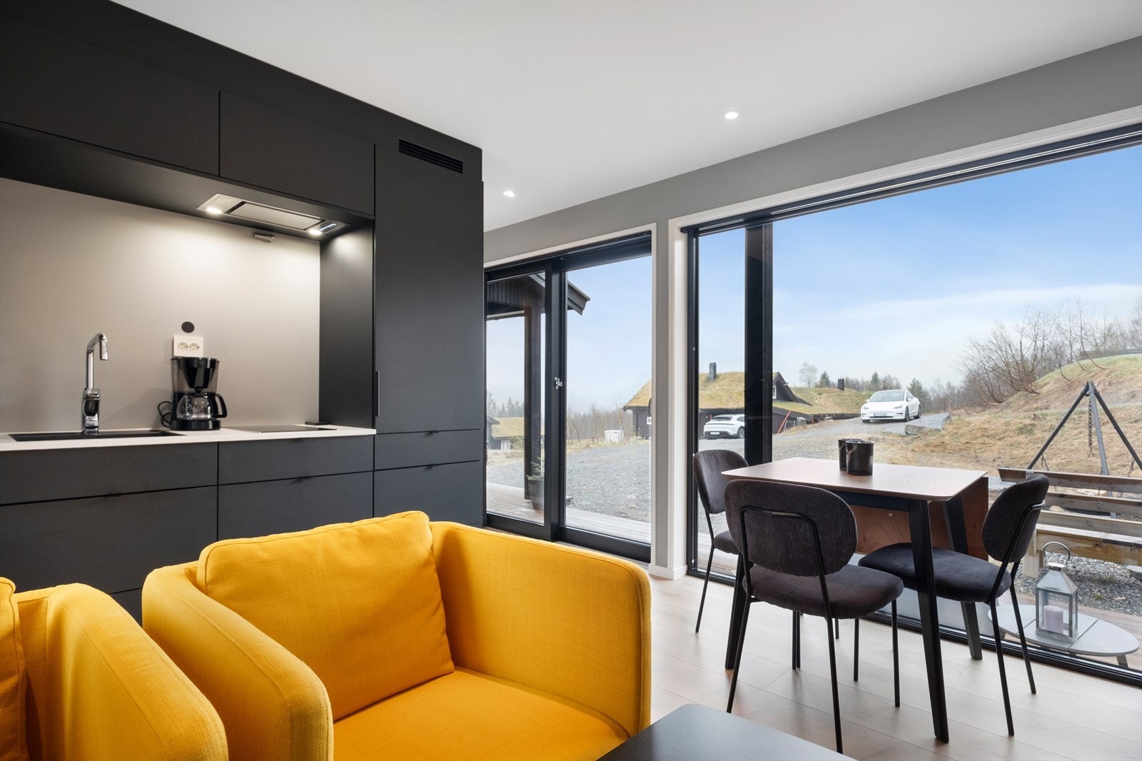 Store vindusflater Galleribilde