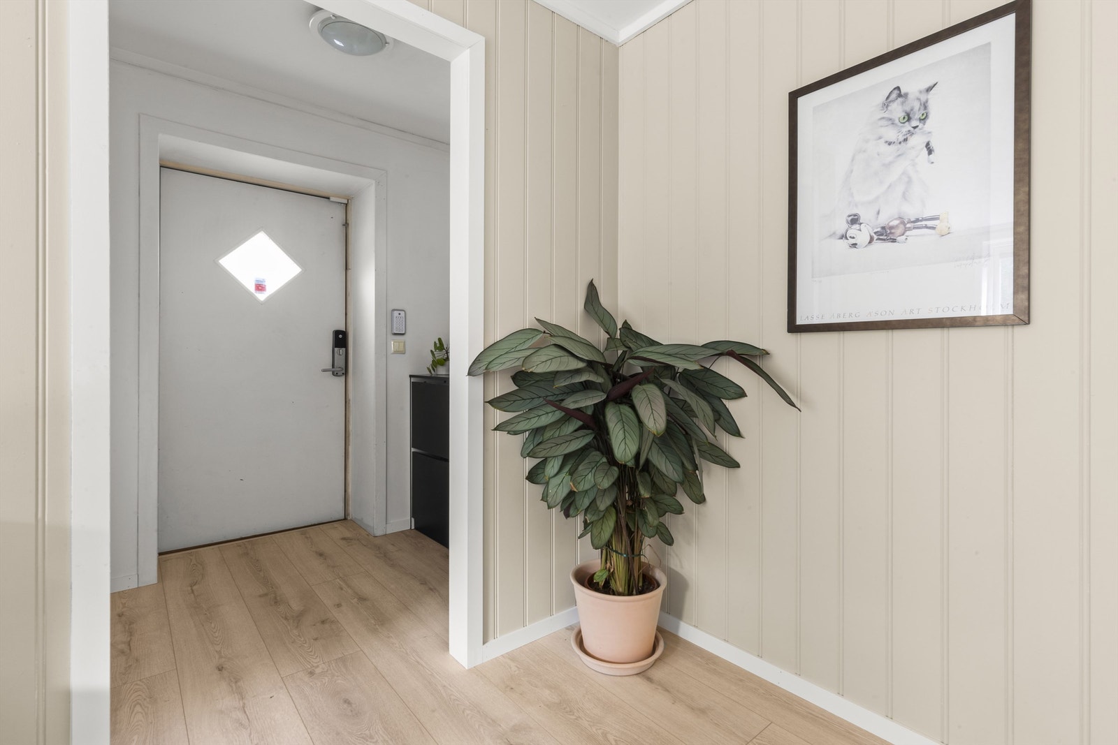 Praktisk og imøtekommende entre / inngangsparti Galleribilde