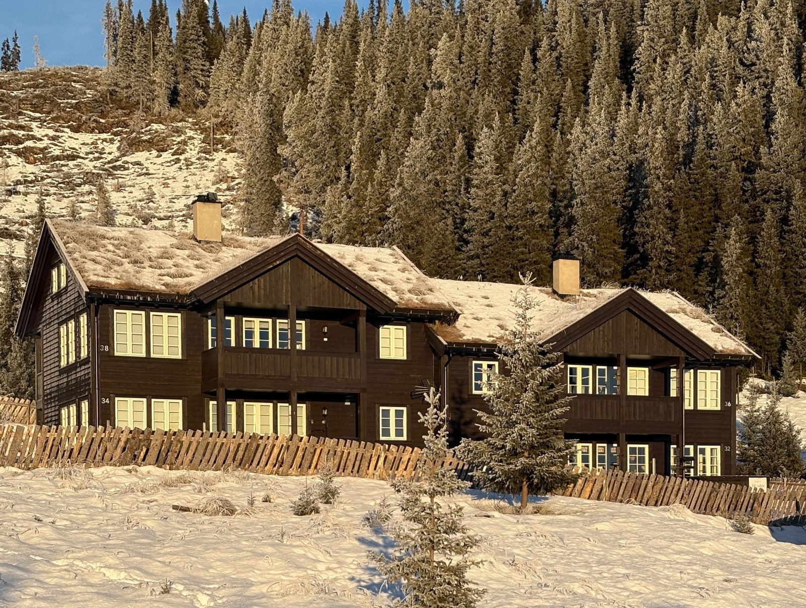 Sameiet består av 4 fritidsboligseksjoner Galleribilde