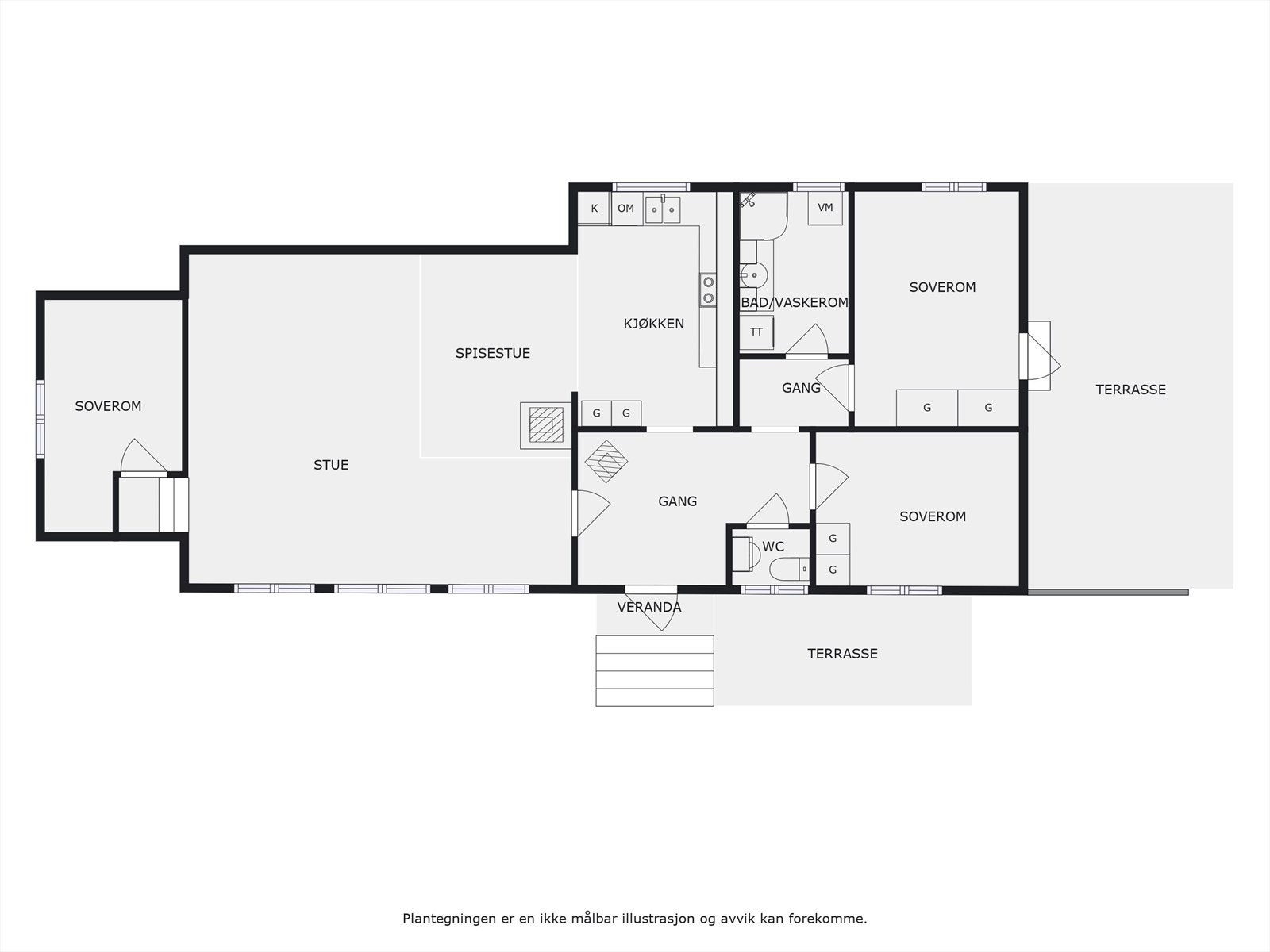 Plantegning. Galleribilde