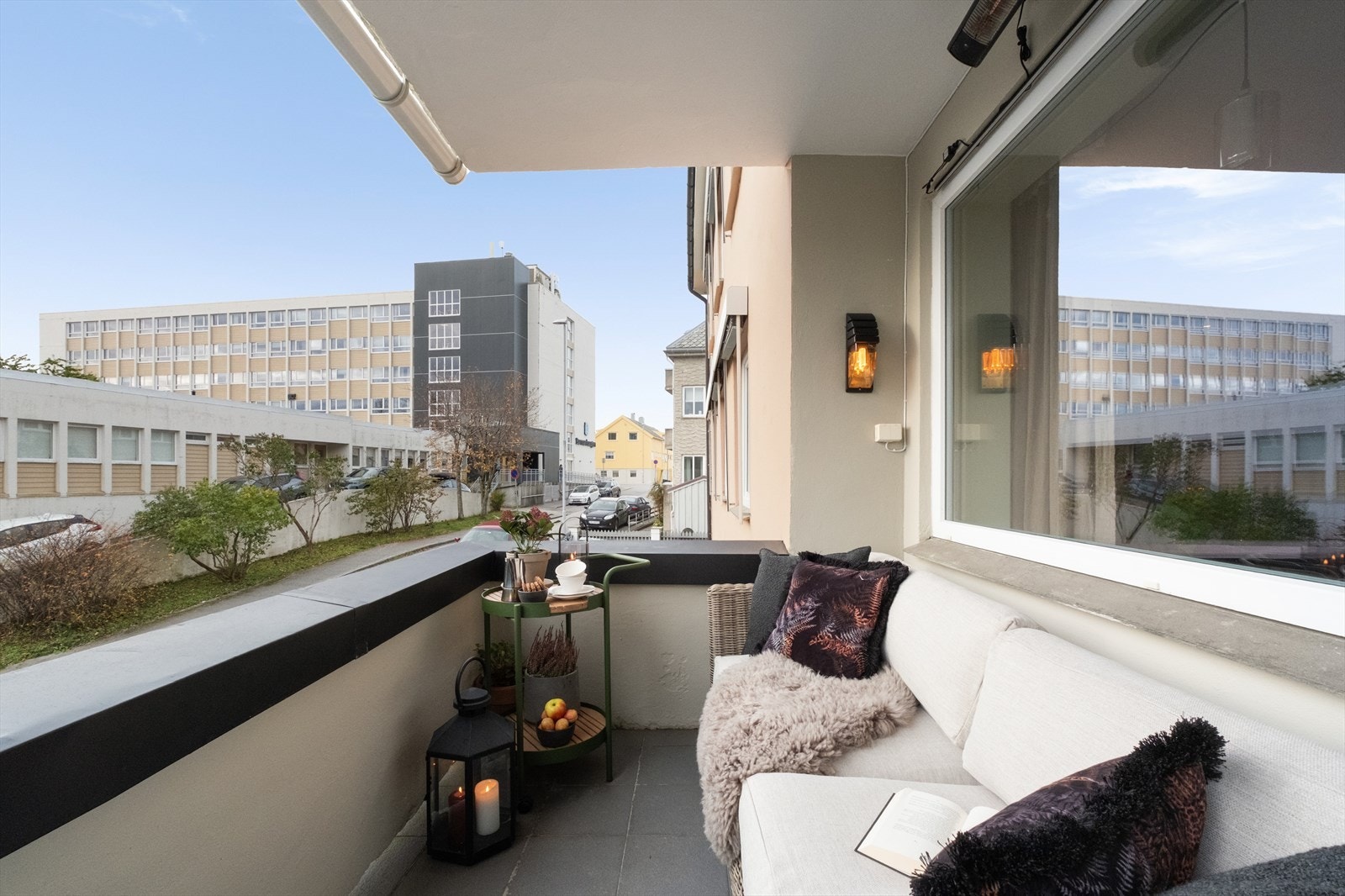 Her kan man nyte ettermiddagssolen på varme sommerdager. Galleribilde