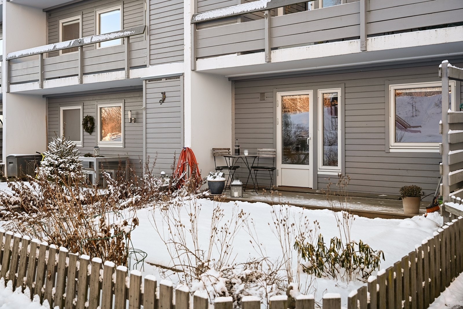 Markterrassen har direkte tilgang til fellesarealene. Galleribilde