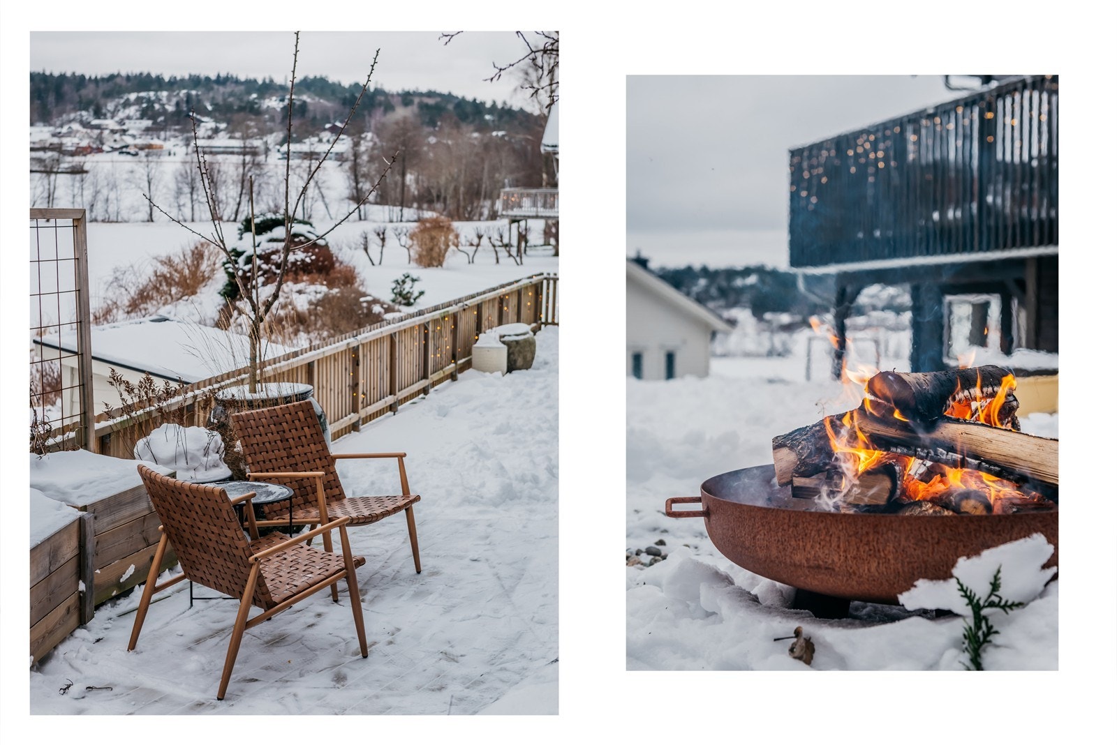 Utiskt over jordene gir deg litt følelsen av å være ute på landet, men her er du kun 10-15 minutter unna sentrum Galleribilde